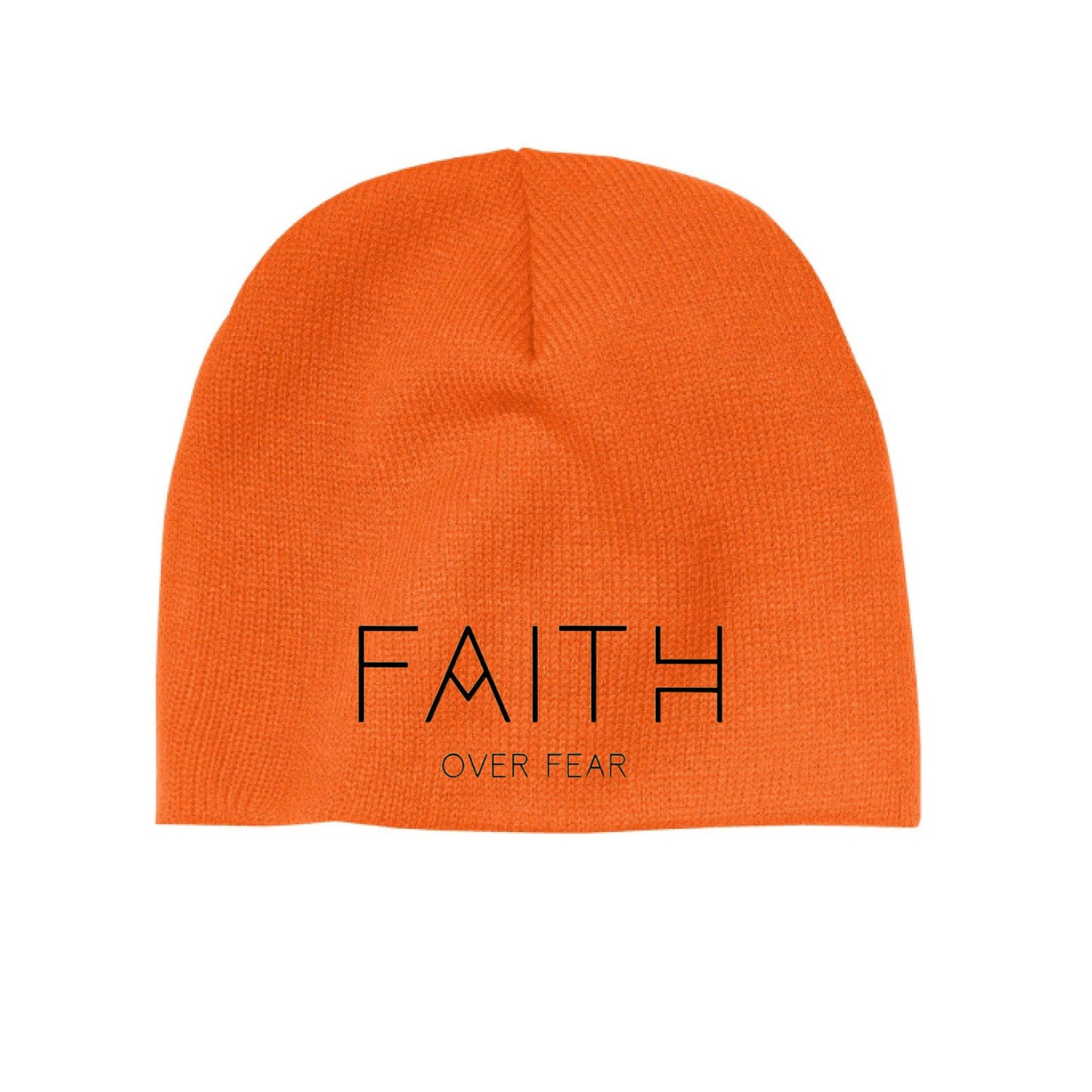Faith Faith Beanie Neon Orange ONE SIZE Salvation Clothing and Accessories
