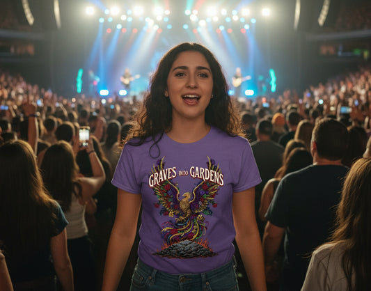 Garden To Graves Christian T-Shirt (Brandon Lake Inspired) Salvation Clothing and Accessories Apparel