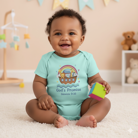 Gods Promise Christian Onesie Salvation Clothing and Accessories