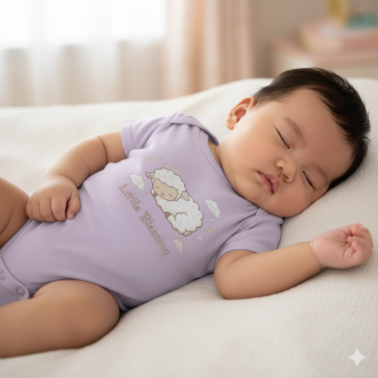 Little Blessing Christian Onesie Salvation Clothing and Accessories