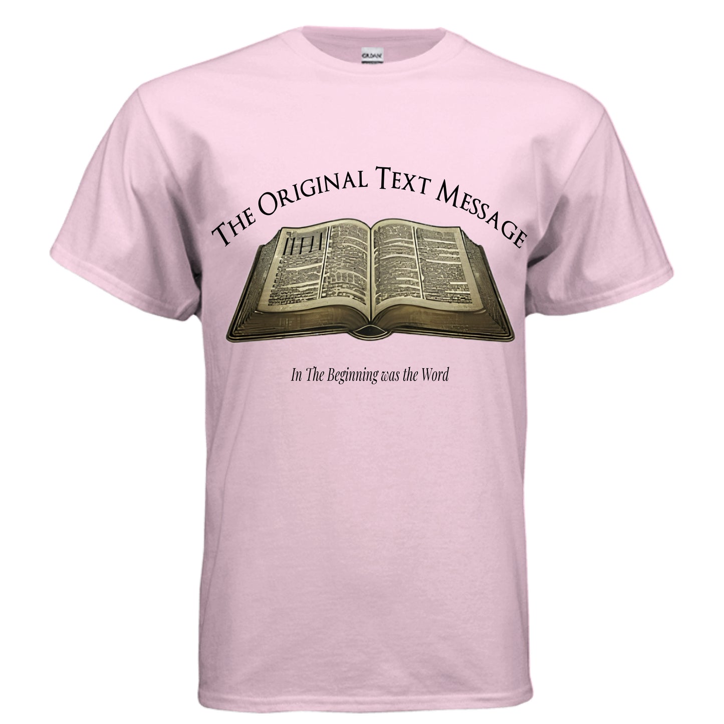 The Original Text Message Christian T-Shirt LIGHT PINK Salvation Clothing and Accessories