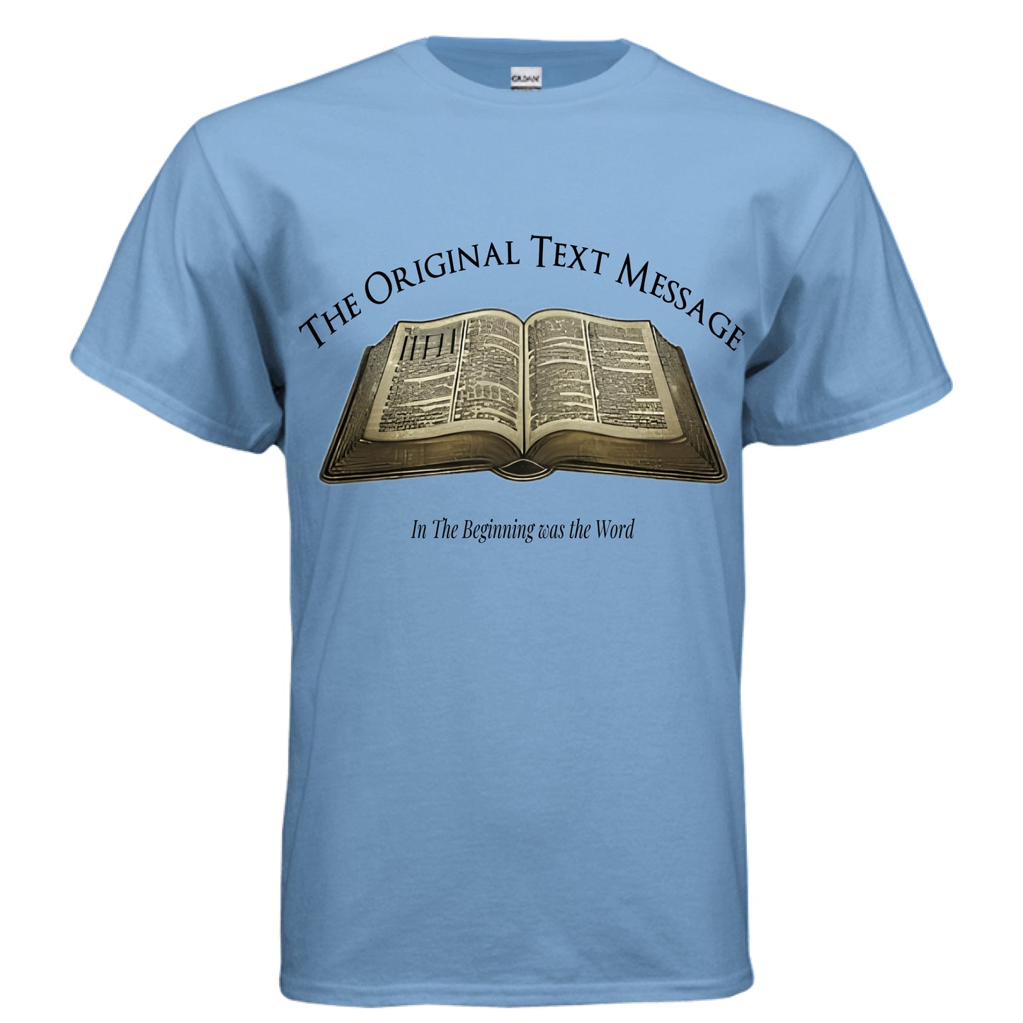 The Original Text Message Christian T-Shirt CAROLINA BLUE Salvation Clothing and Accessories