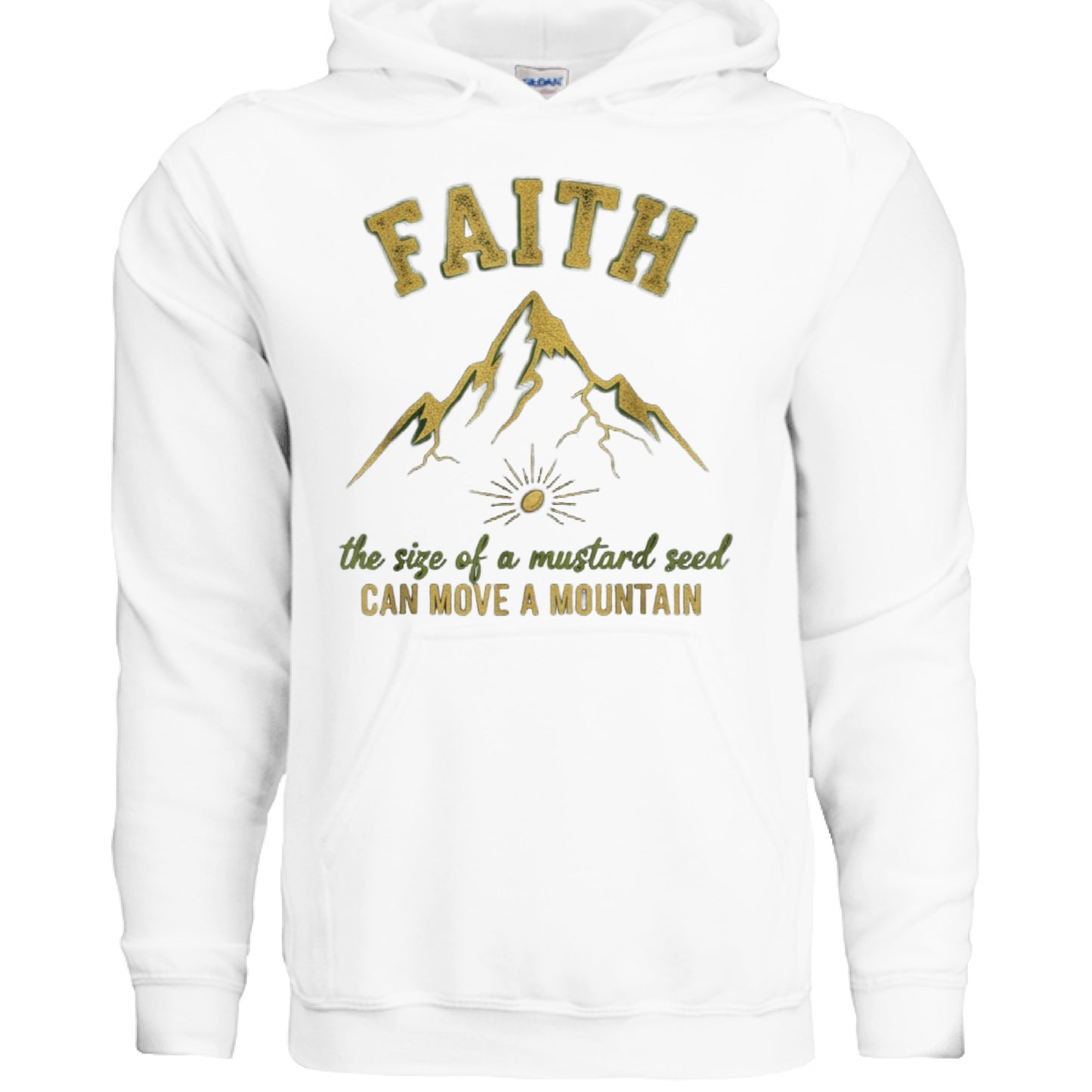 Faith Mustard Seed Faith Hoodie WHITE Salvation Clothing and Accessories