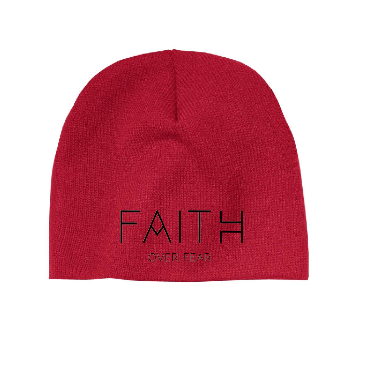 Faith Faith Beanie Ath Red ONE SIZE Salvation Clothing and Accessories
