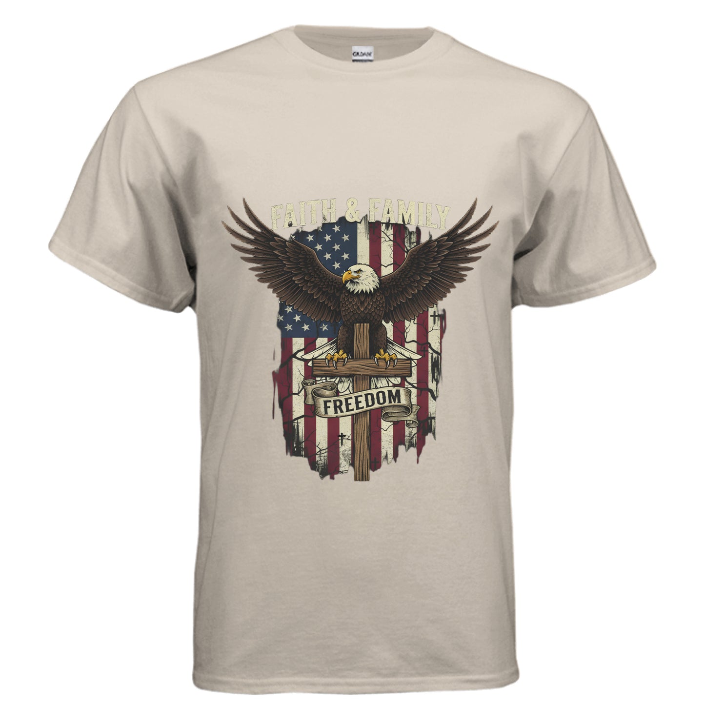 Faith Family Freedom Faith T-Shirt Salvation Clothing and Accessories