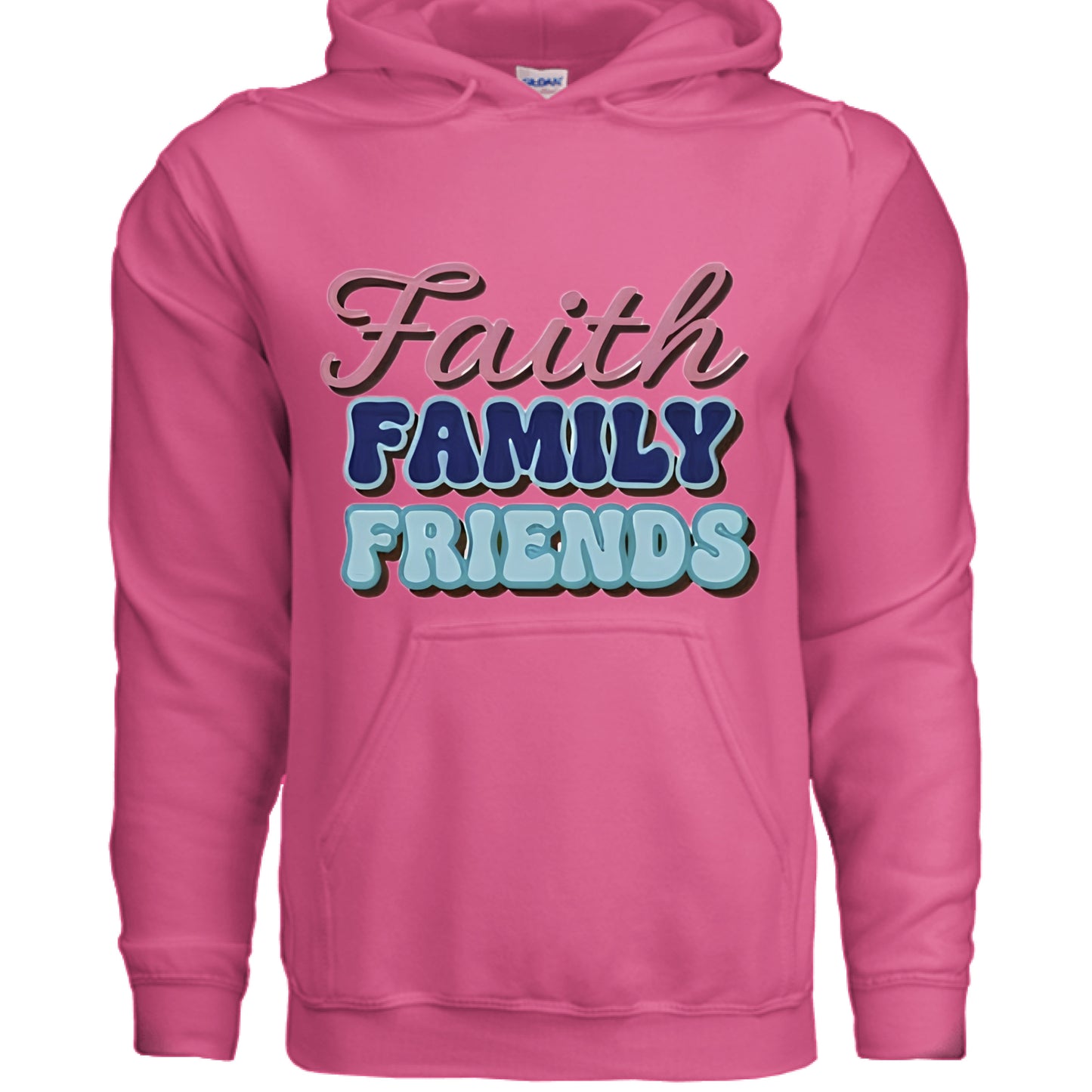 Women's-Faith Family Friends Faith Hoodie HELICONIA Salvation Clothing and Accessories