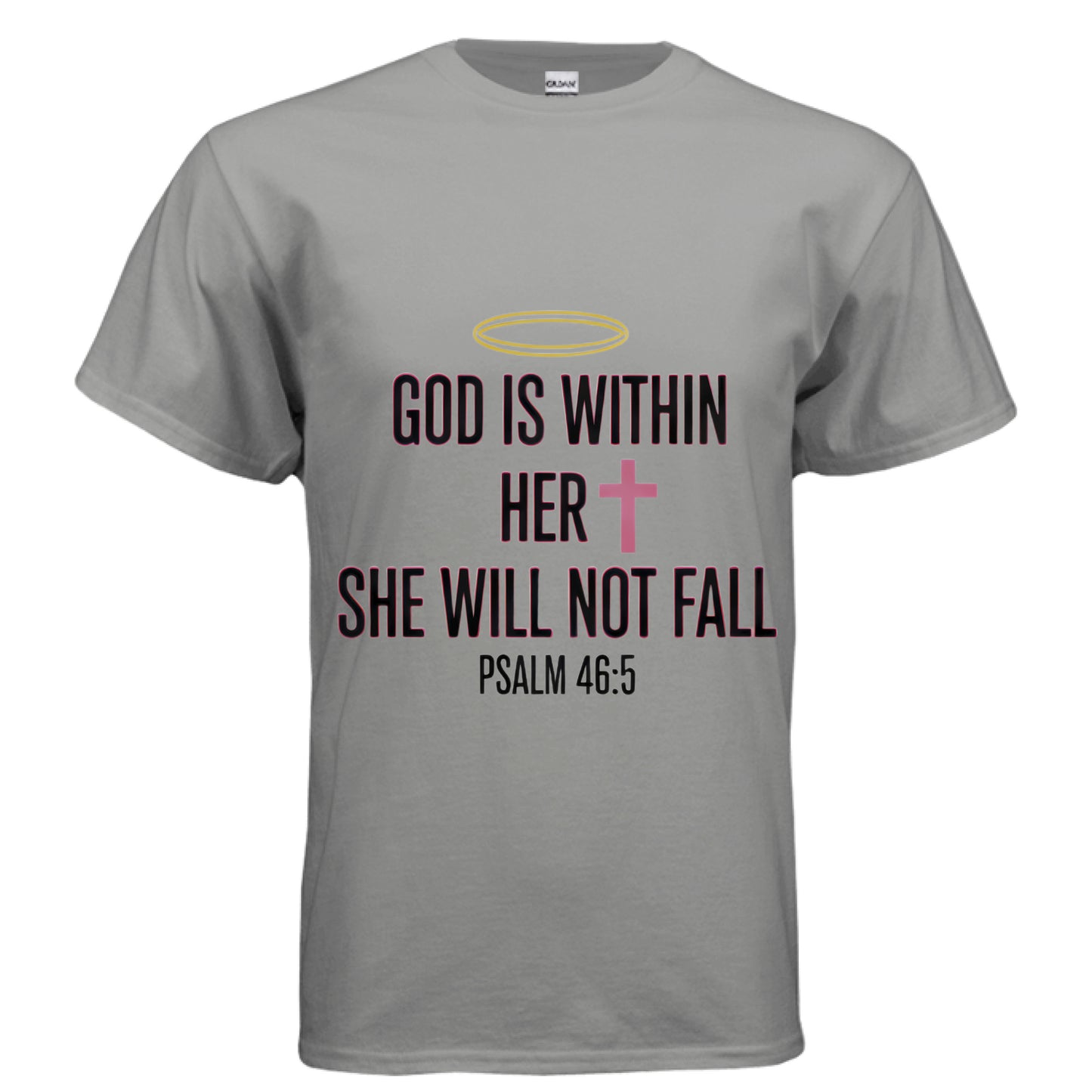 God is Within Faith T-Shirt GRAVEL Salvation Clothing and Accessories