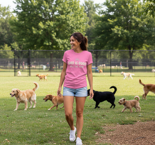 God is Good All the time Christian T-Shirt AZALEA Salvation Clothing and Accessories