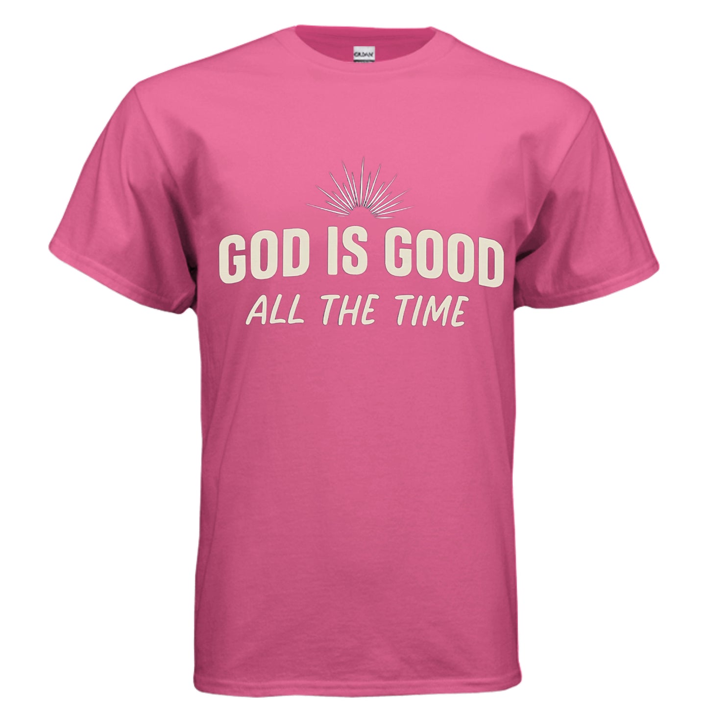 God is Good All the time Christian T-Shirt HELICONIA Salvation Clothing and Accessories