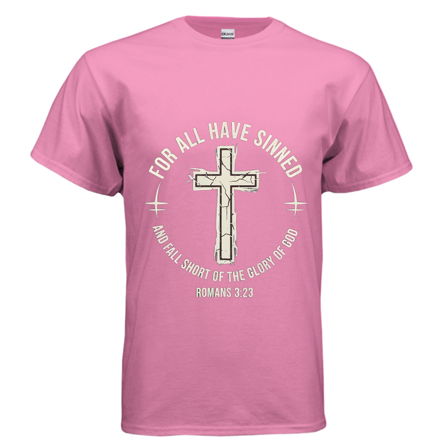 For All Have Sinned Faith T-Shirt AZALEA Salvation Clothing and Accessories