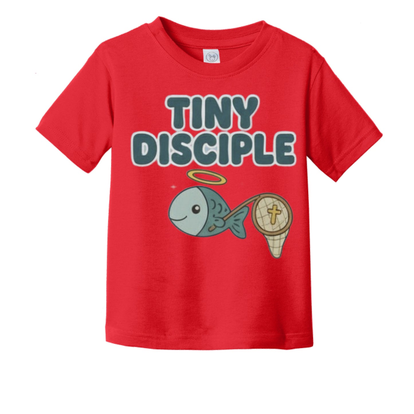 Tiny Disciple Faith Toddler T-Shirt RED Salvation Clothing and Accessories