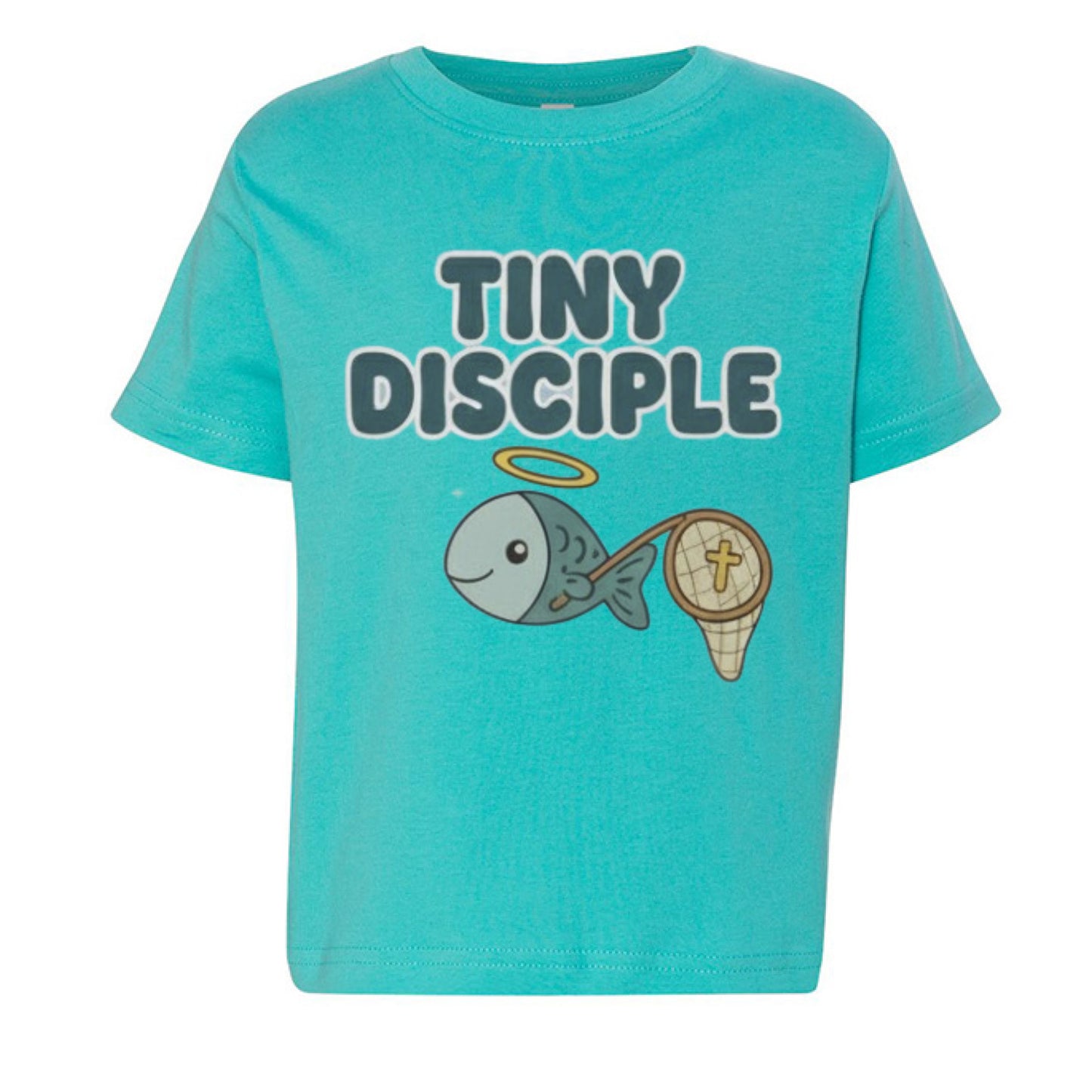 Tiny Disciple Faith Toddler T-Shirt CARIBBEAN Salvation Clothing and Accessories