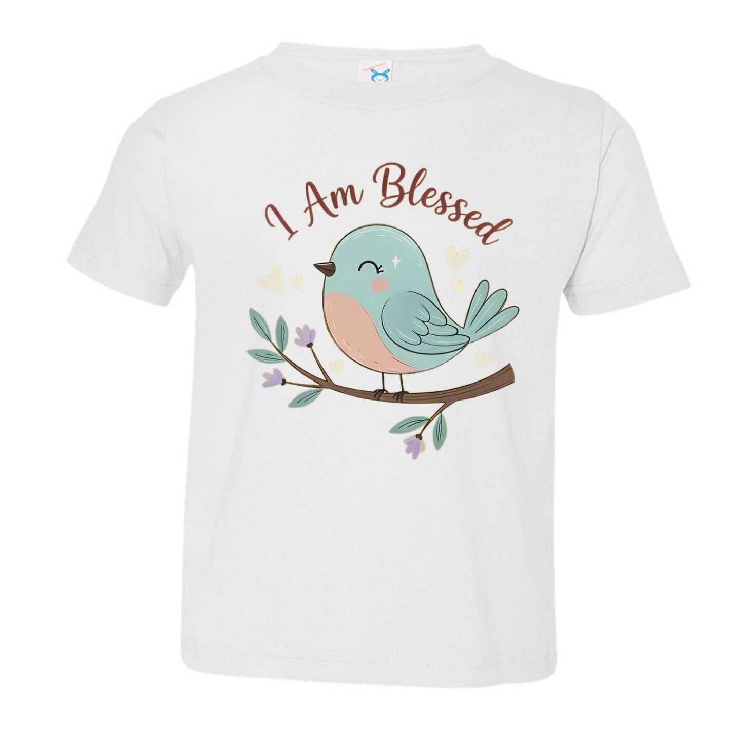 I am Blessed Faith Toddler T-Shirt WHITE Salvation Clothing and Accessories