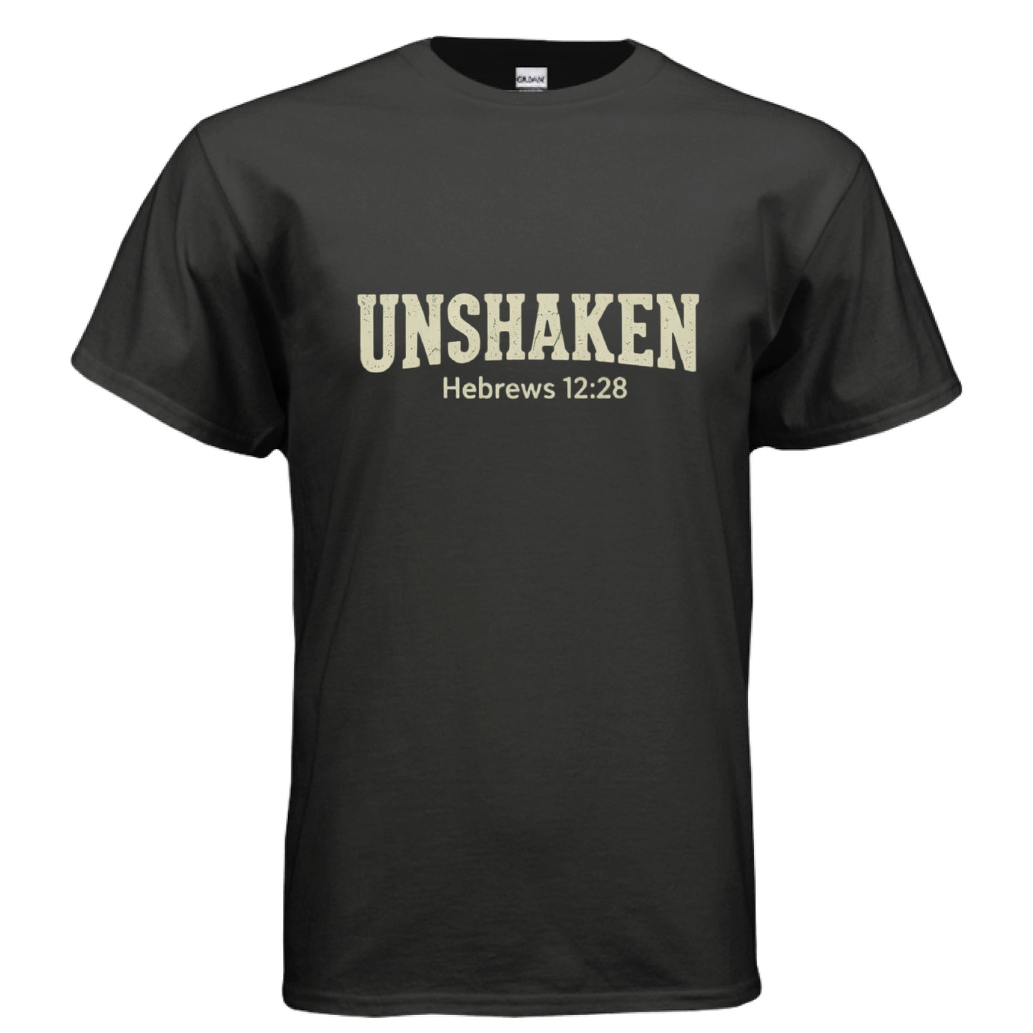 UNSHAKEN Faith T-Shirt BLACK Salvation Clothing and Accessories
