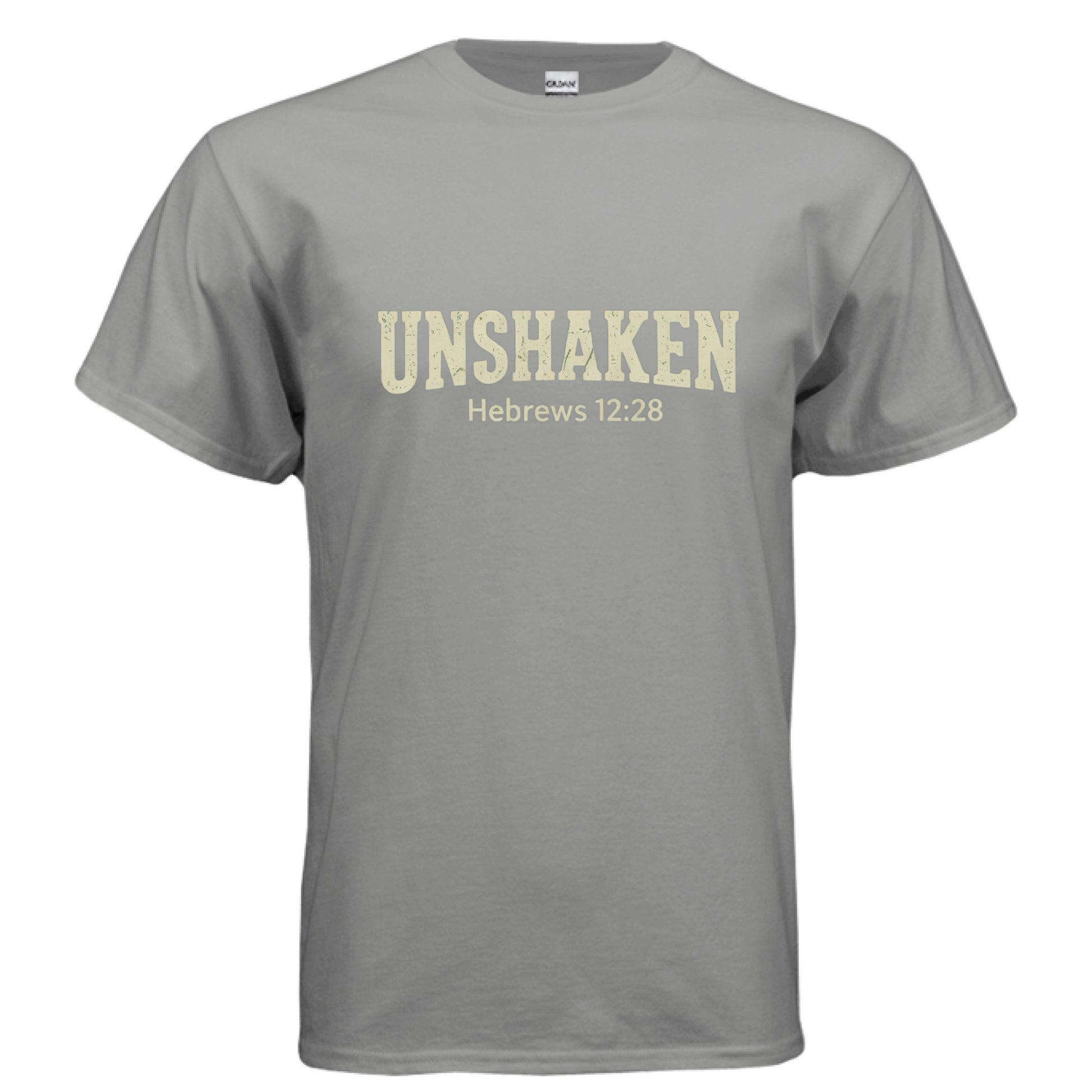 UNSHAKEN Faith T-Shirt GRAVEL Salvation Clothing and Accessories