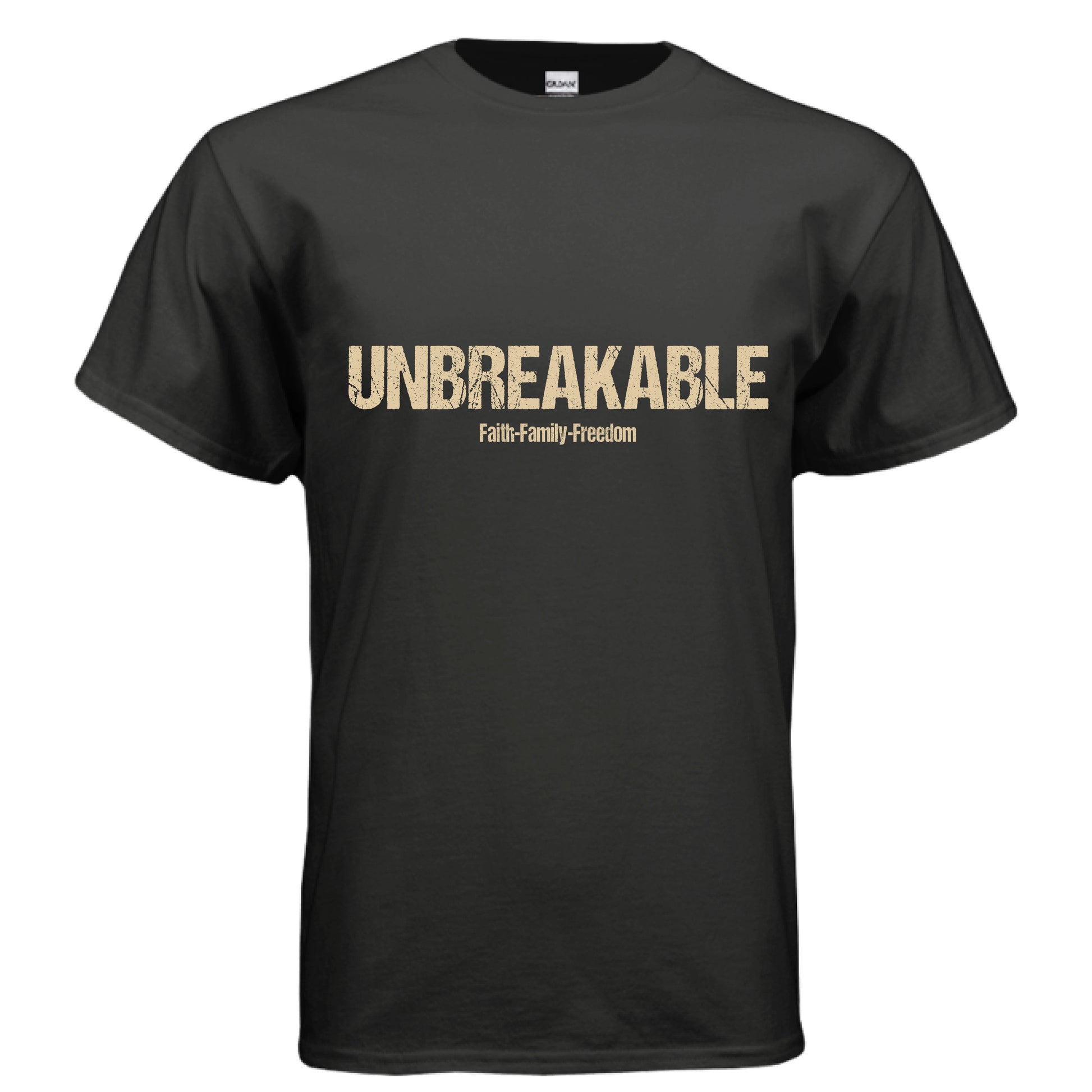 Unbreakable Faith T-Shirt (Flesh color Letter) Salvation Clothing and Accessories Apparel