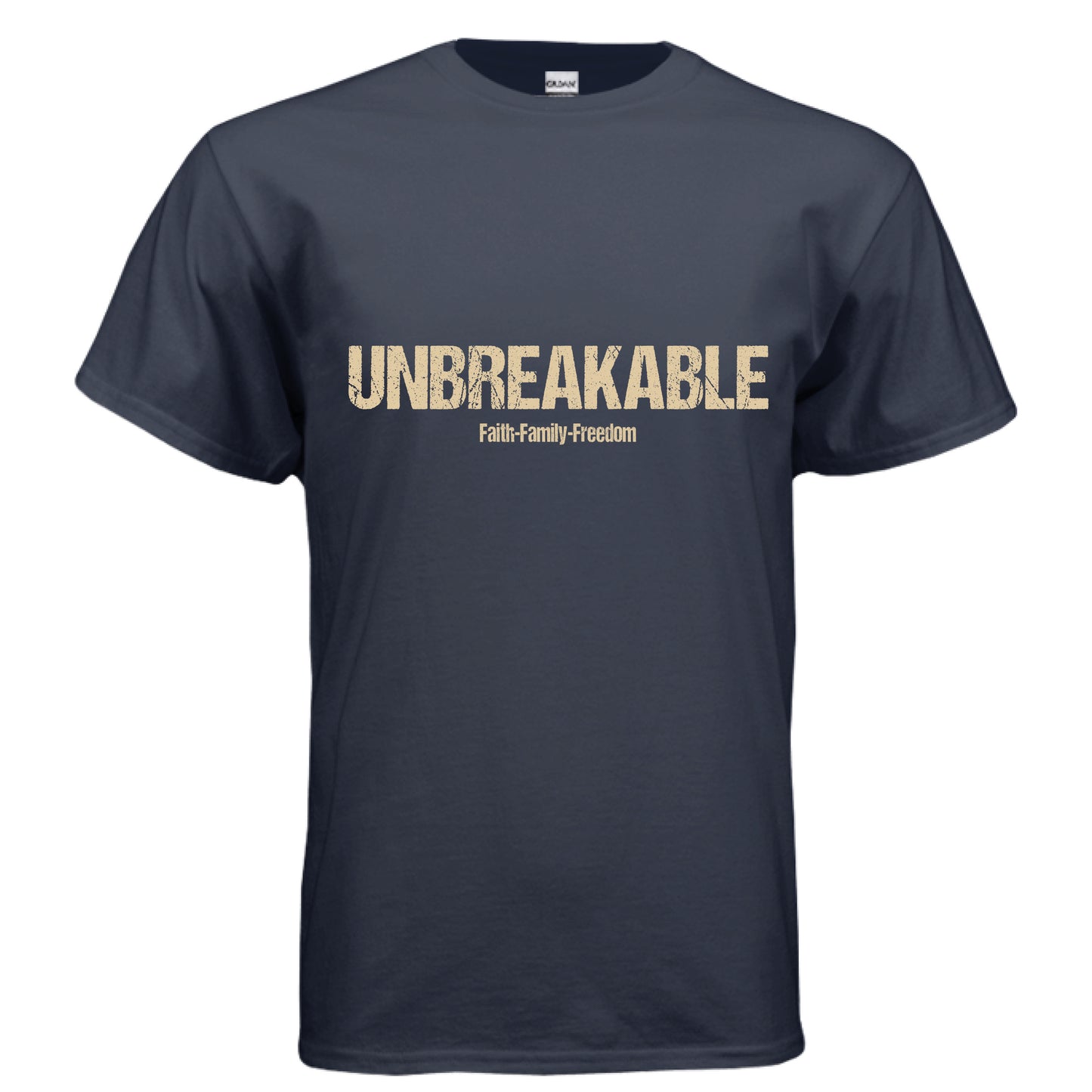 Unbreakable Faith T-Shirt (Flesh color Letter) Salvation Clothing and Accessories Apparel