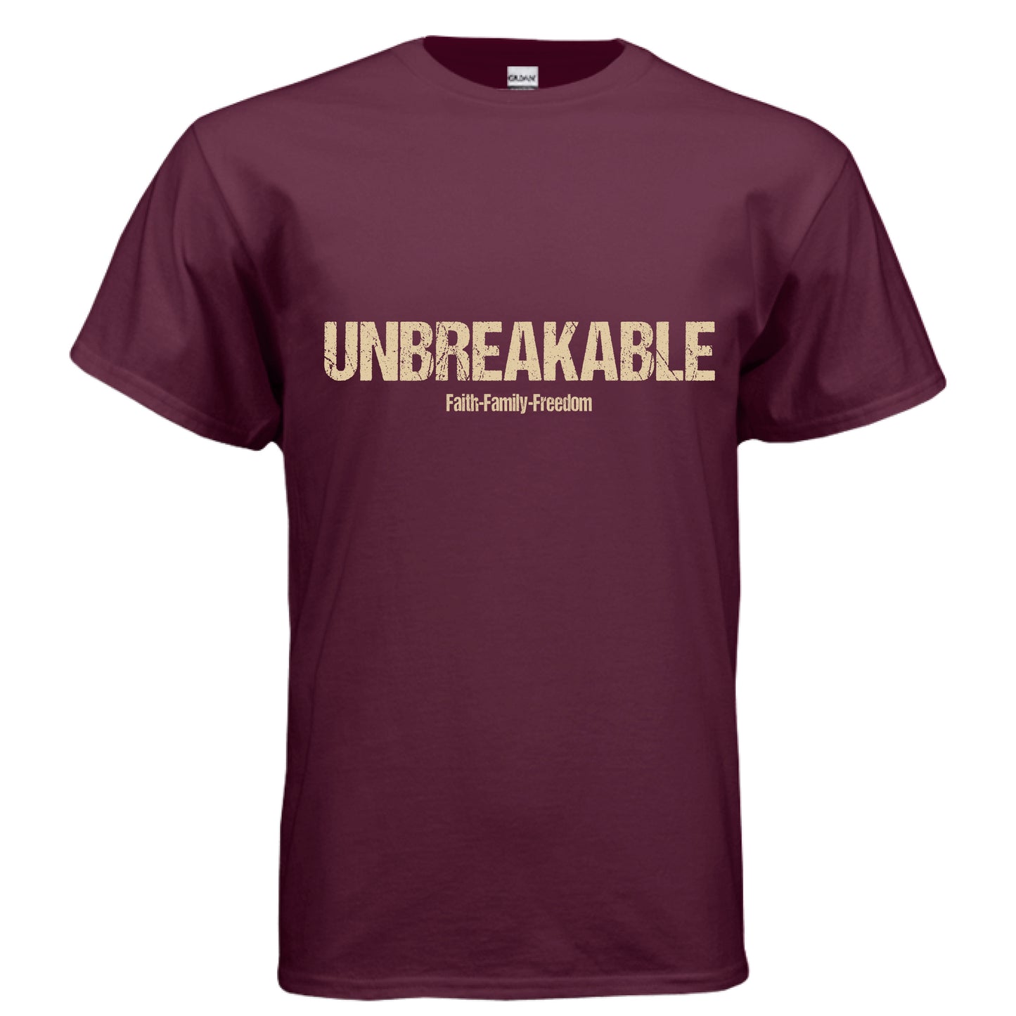 Unbreakable Faith T-Shirt (Flesh color Letter) Salvation Clothing and Accessories Apparel