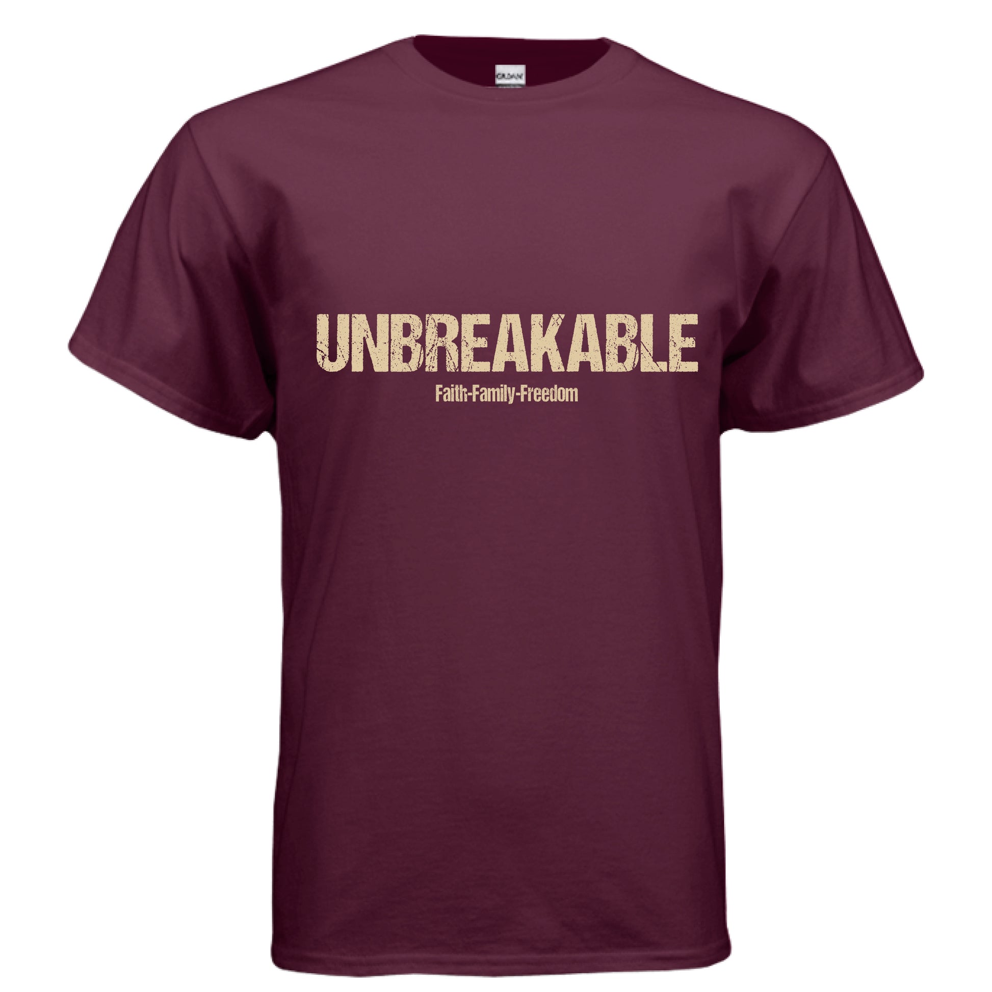 Unbreakable Faith T-Shirt (Flesh color Letter) Salvation Clothing and Accessories Apparel