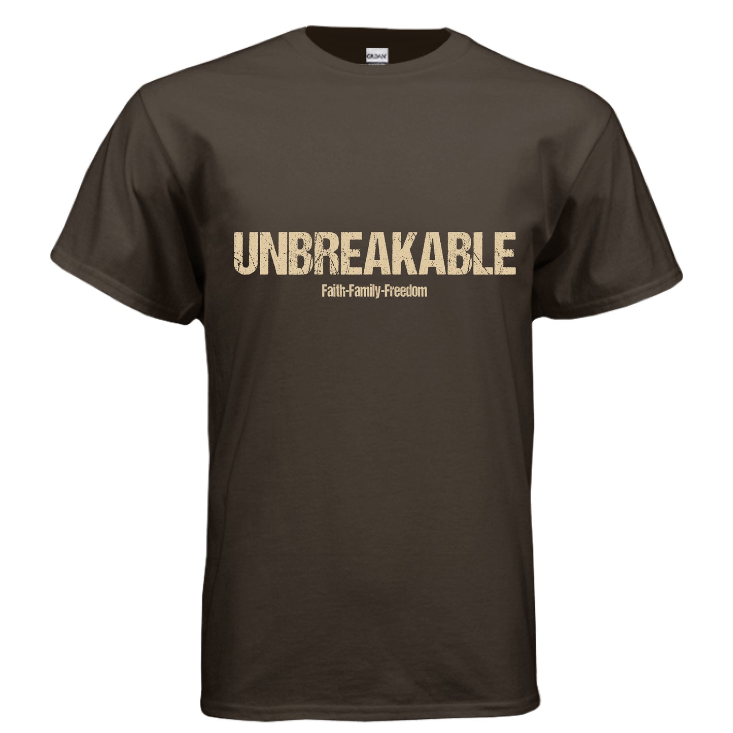 Unbreakable Faith T-Shirt (Flesh color Letter) Salvation Clothing and Accessories Apparel