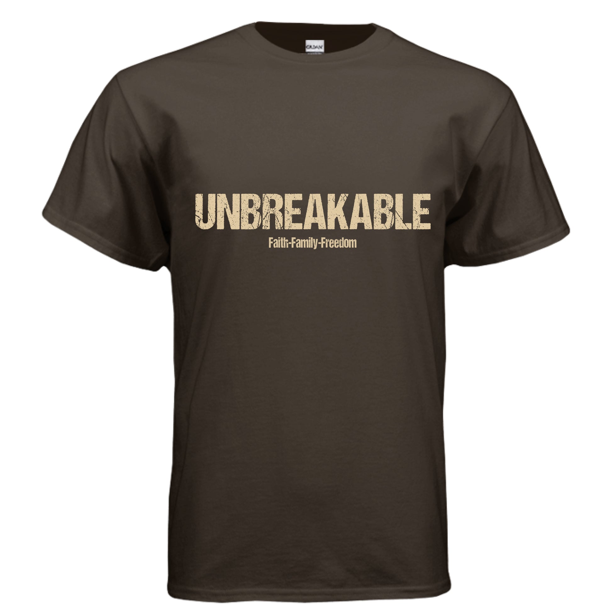 Unbreakable Faith T-Shirt (Flesh color Letter) Salvation Clothing and Accessories Apparel