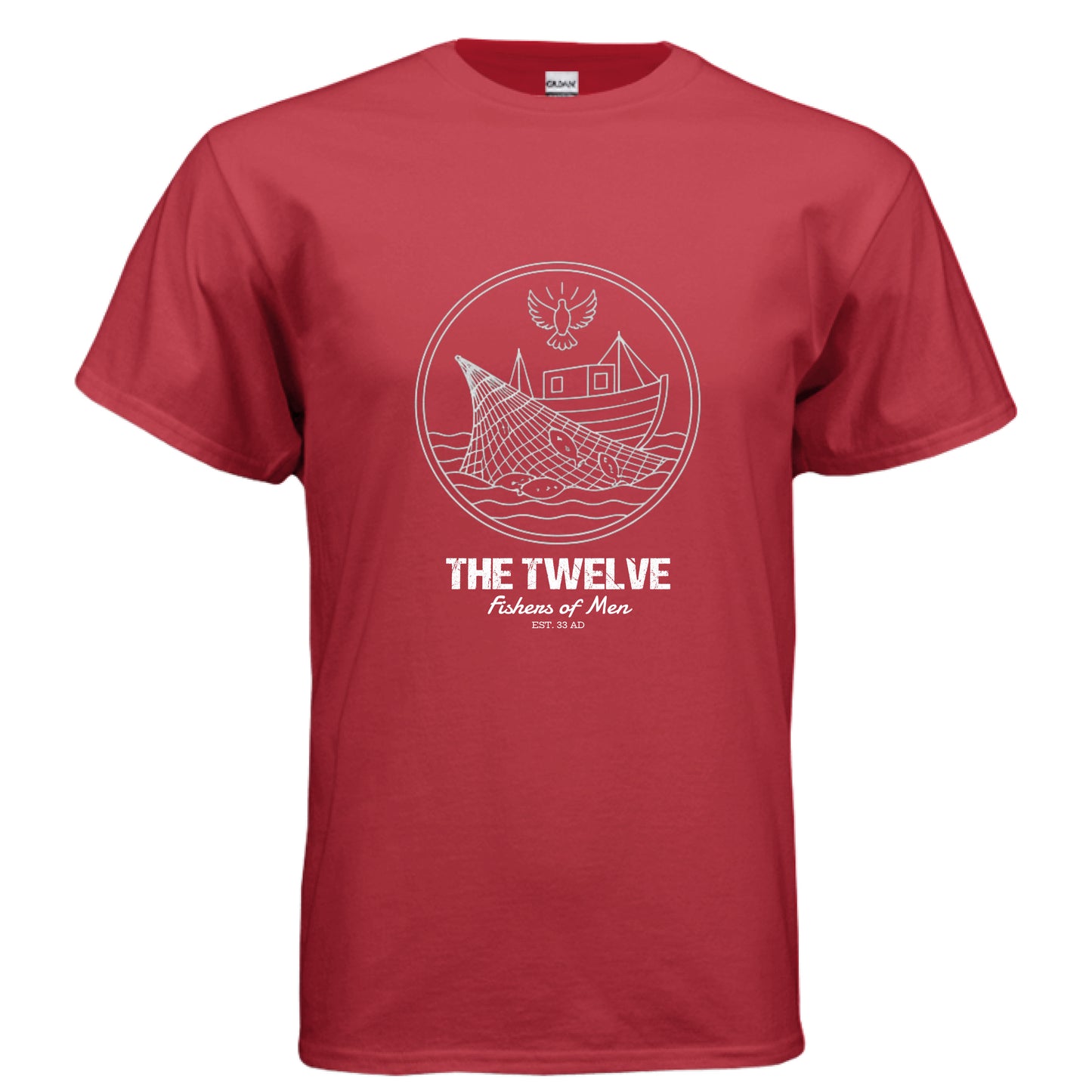 The Twelve Faith T-Shirt RED Salvation Clothing and Accessories Apparel