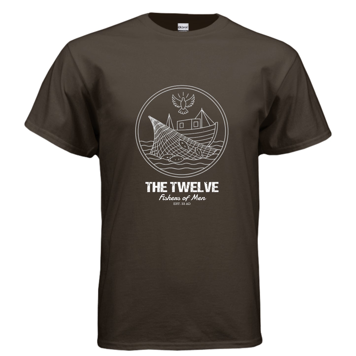 The Twelve Faith T-Shirt DARK CHOCOLATE Salvation Clothing and Accessories Apparel