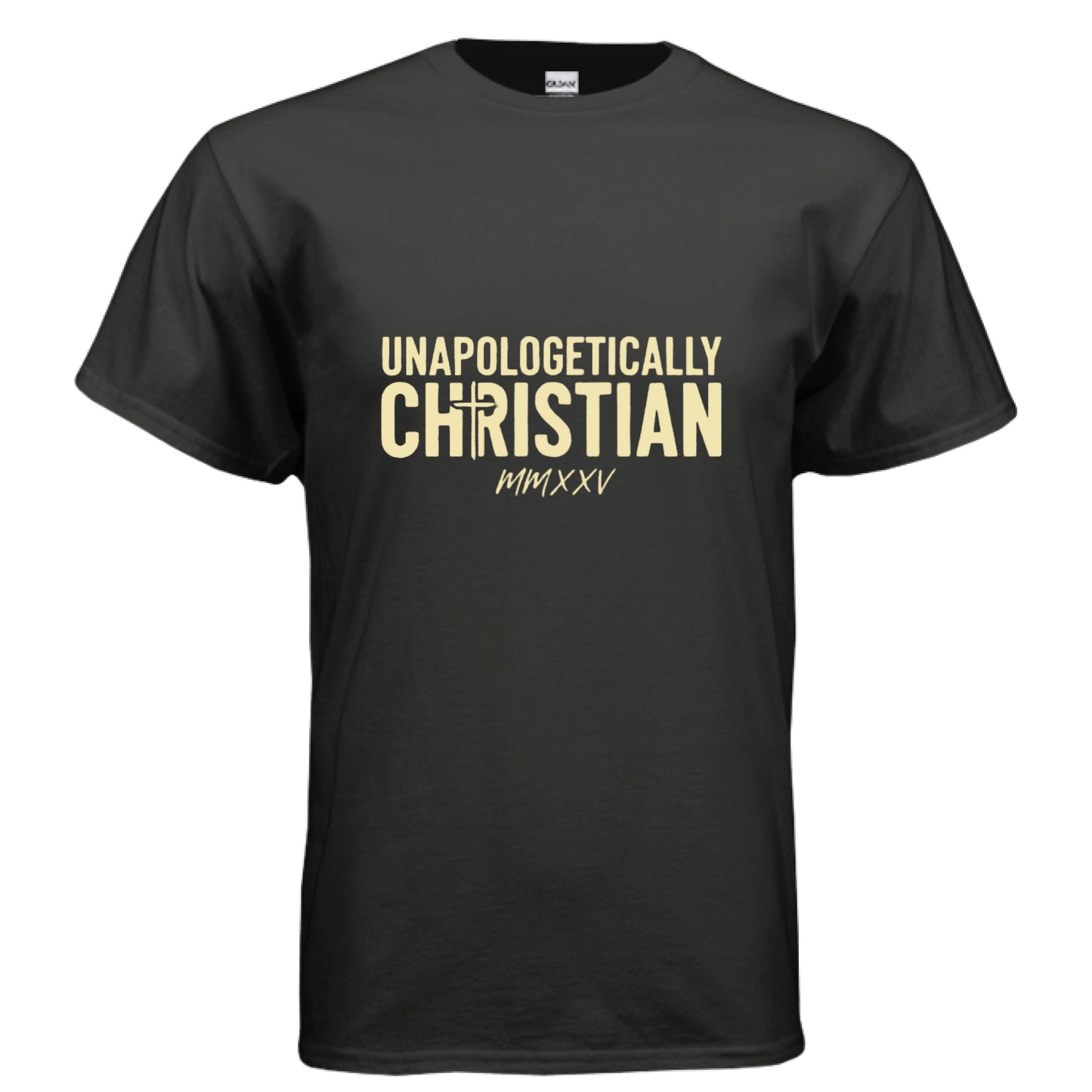 Unapologetically Faith T-Shirt BLACK Salvation Clothing and Accessories Apparel