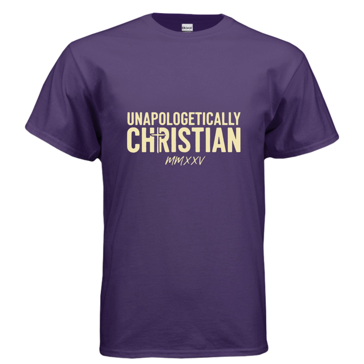 Unapologetically Faith T-Shirt PURPLE Salvation Clothing and Accessories Apparel