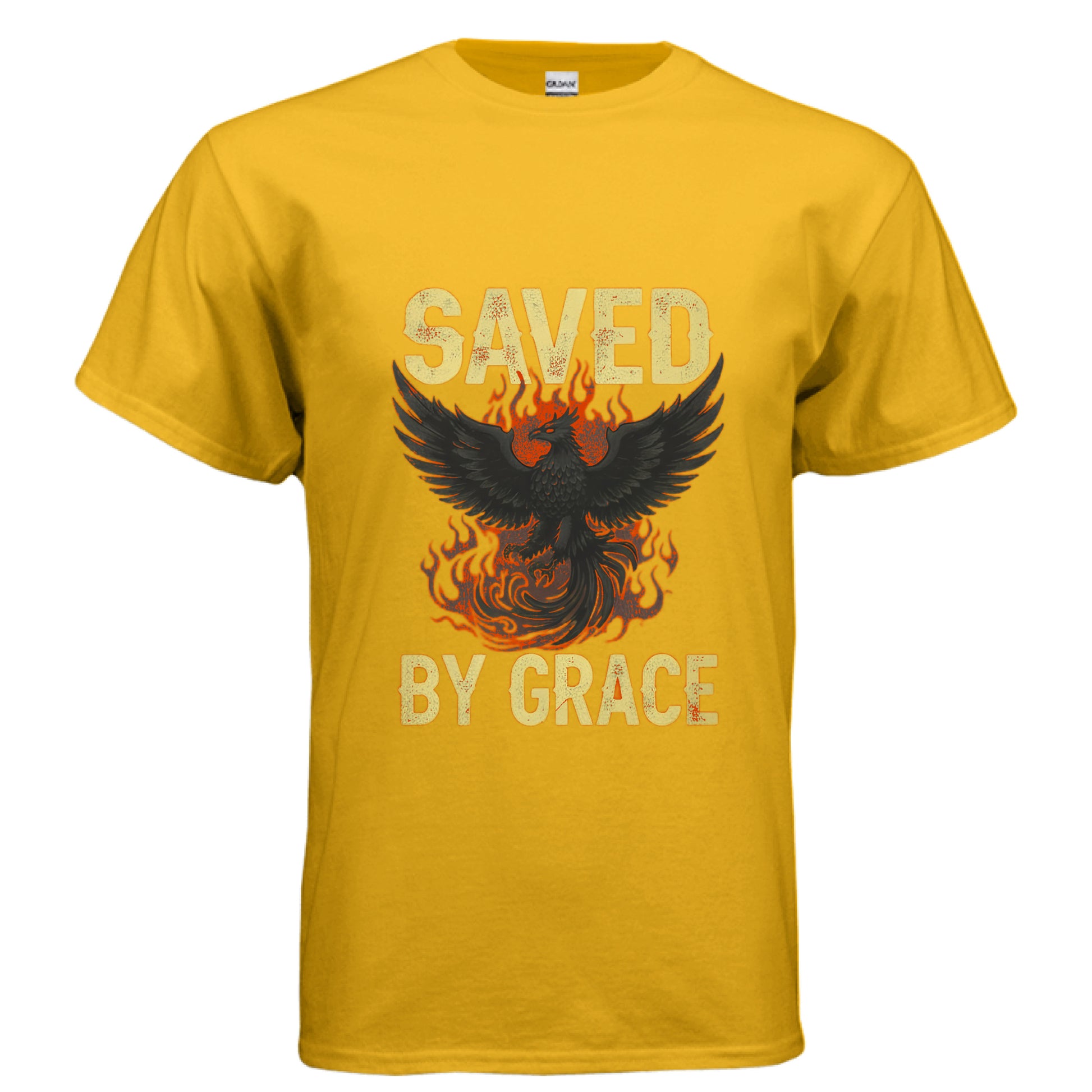 Saved By Grace Faith T-Shirt (Jelly Roll Inspired) Salvation Clothing and Accessories Apparel