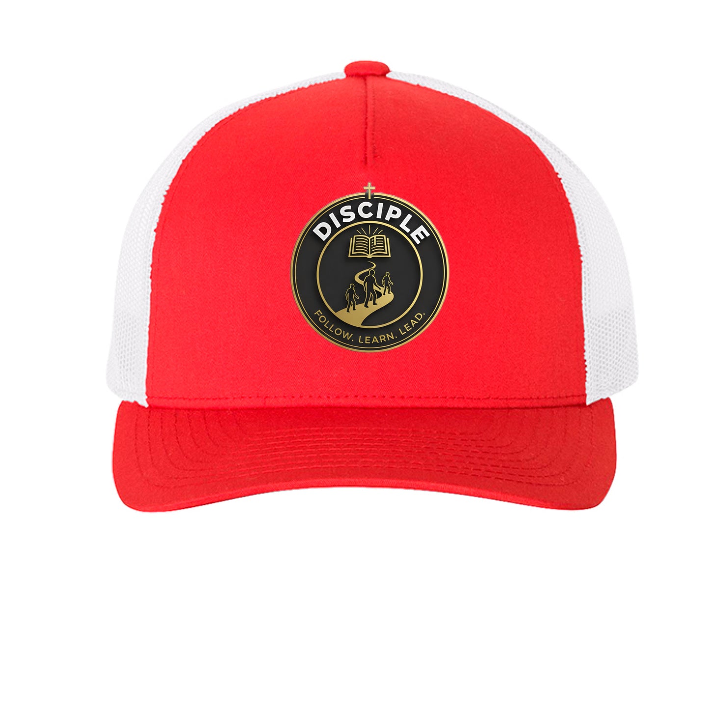 Disciple Faith Hat Red White ONE SIZE Salvation Clothing and Accessories Apparel