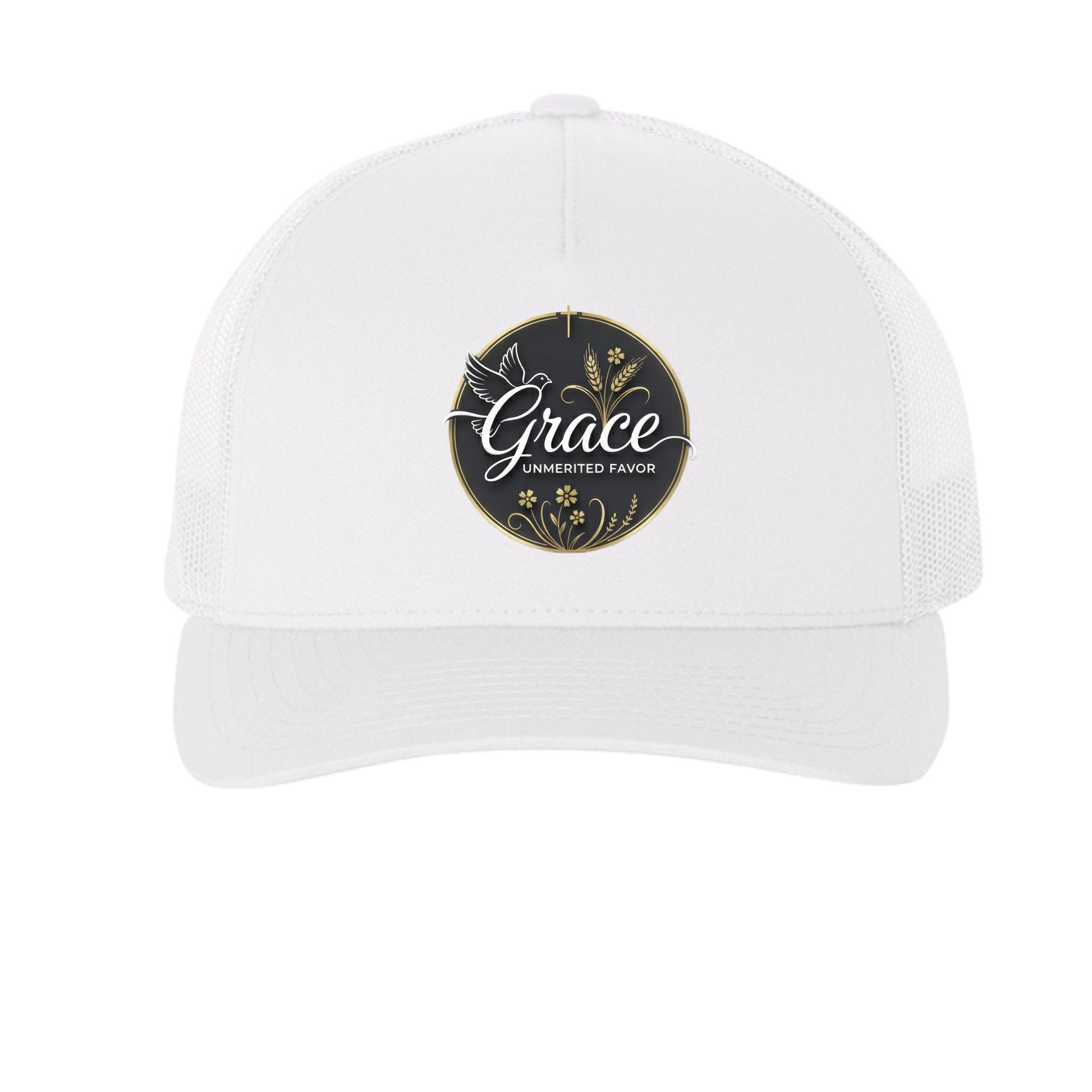 Grace Faith Hat White ONE SIZE Salvation Clothing and Accessories Apparel