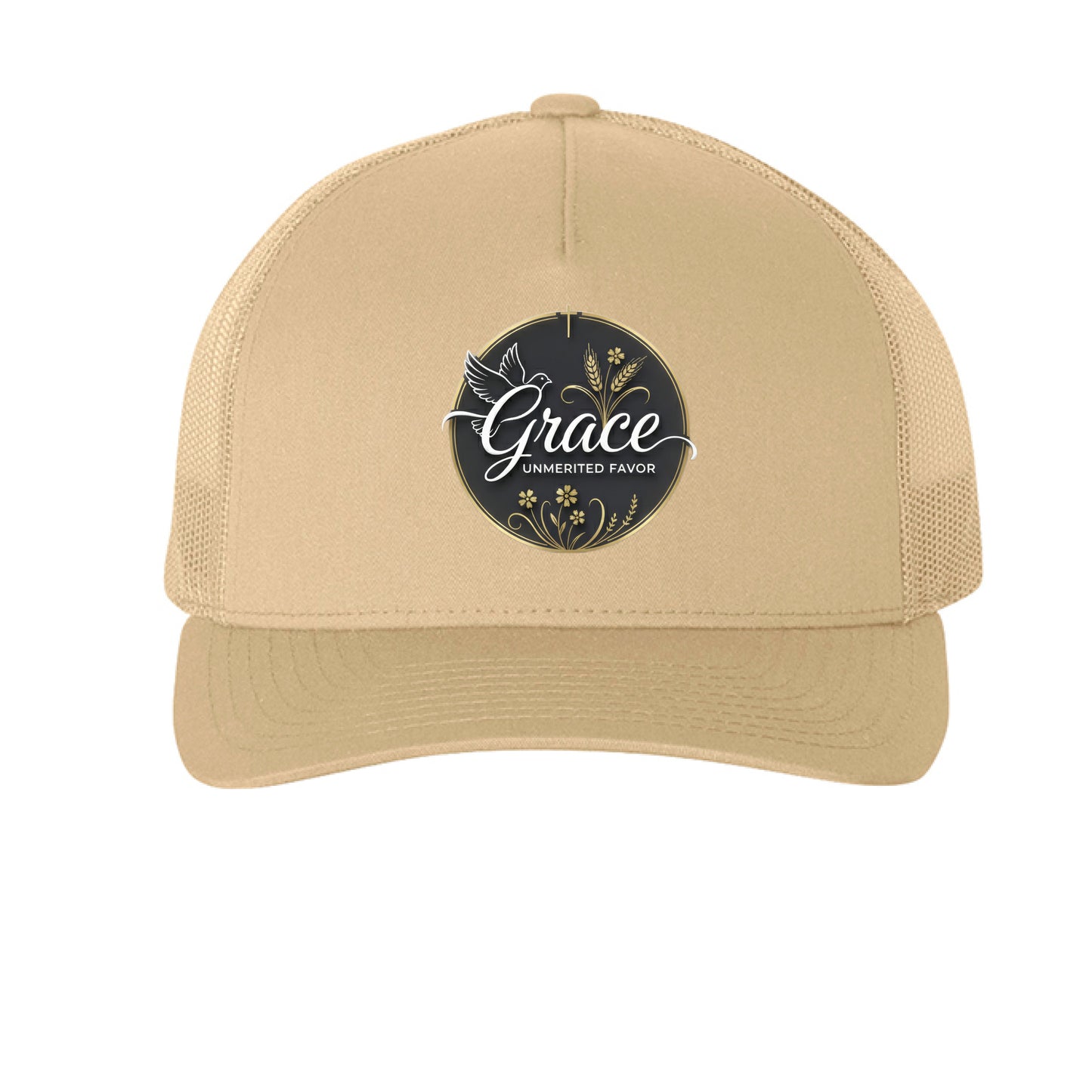 Grace Faith Hat Khaki ONE SIZE Salvation Clothing and Accessories Apparel