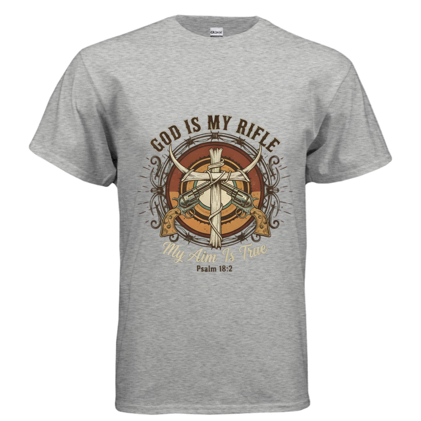 This is my Rifle Faith T-Shirt SPORT GREY Salvation Clothing and Accessories Apparel