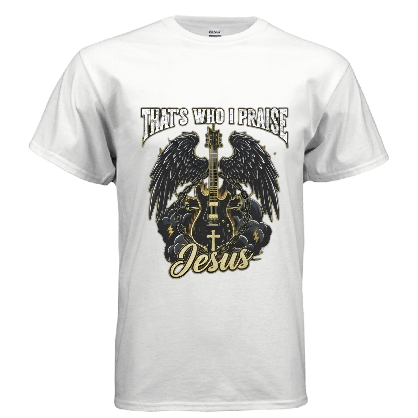 That's Who I Praise Faith T-Shirt (Brandon Lake inspired) Salvation Clothing and Accessories Apparel