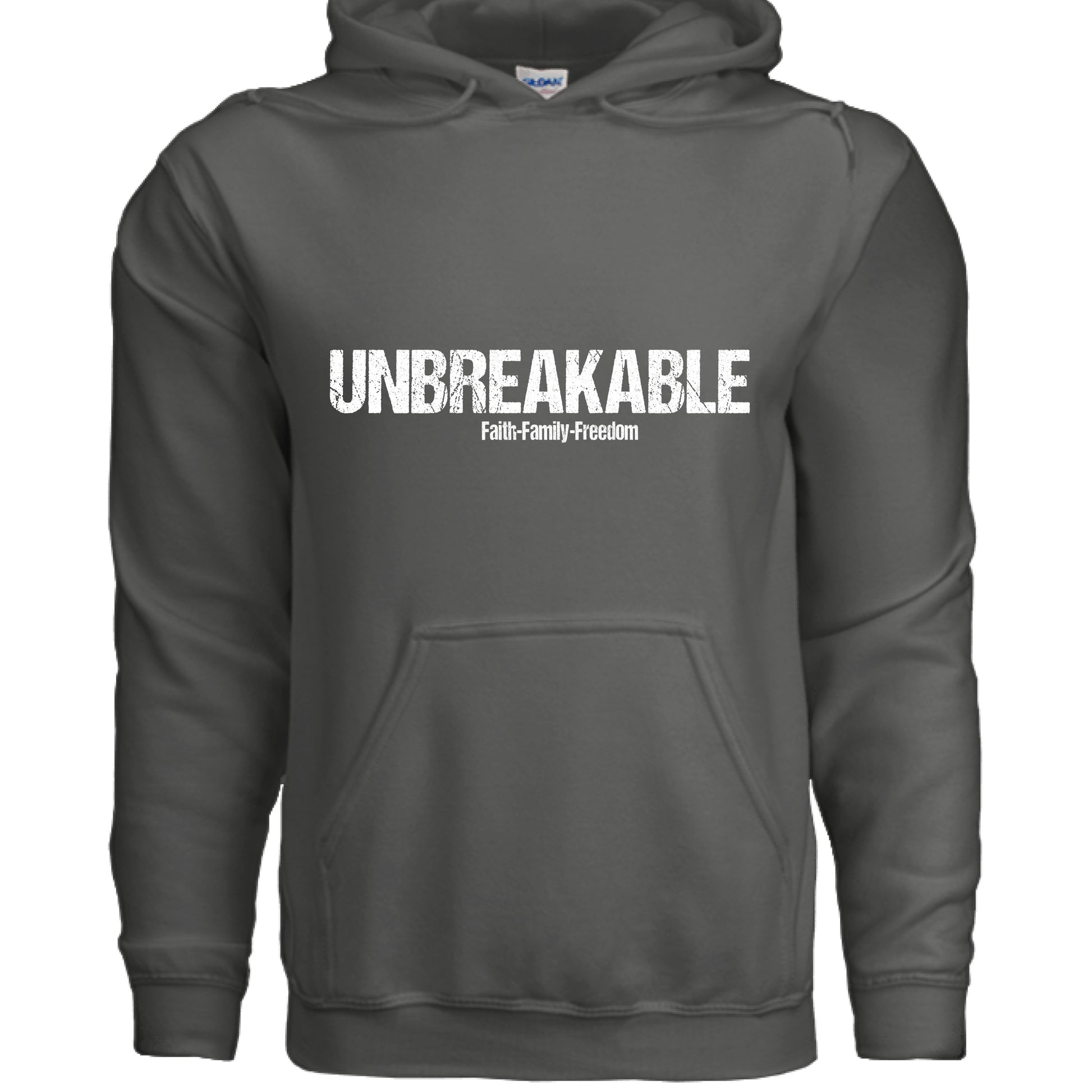 Unbreakable Faith Hoodie Salvation Clothing and Accessories Apparel