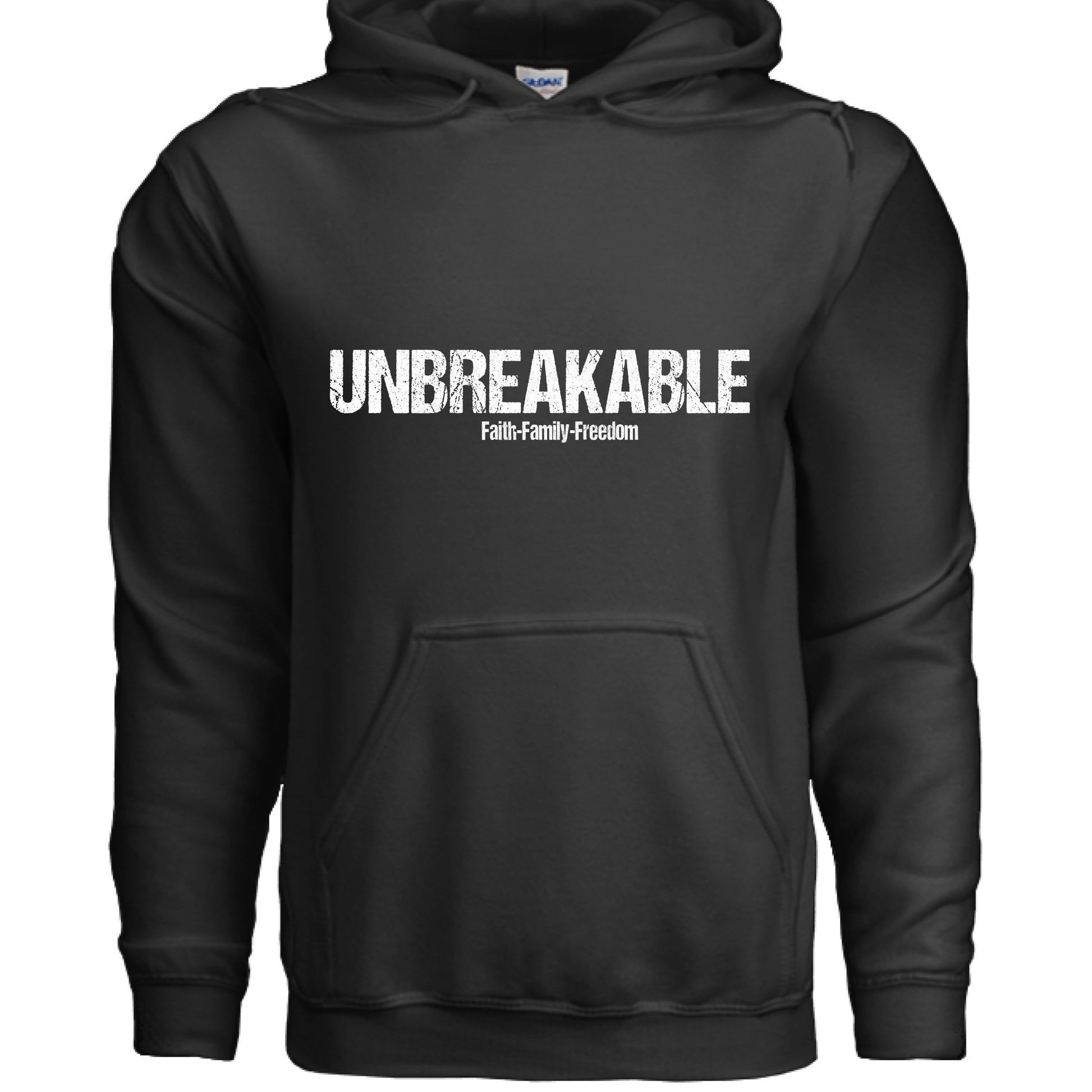 Unbreakable Faith Hoodie Salvation Clothing and Accessories Apparel