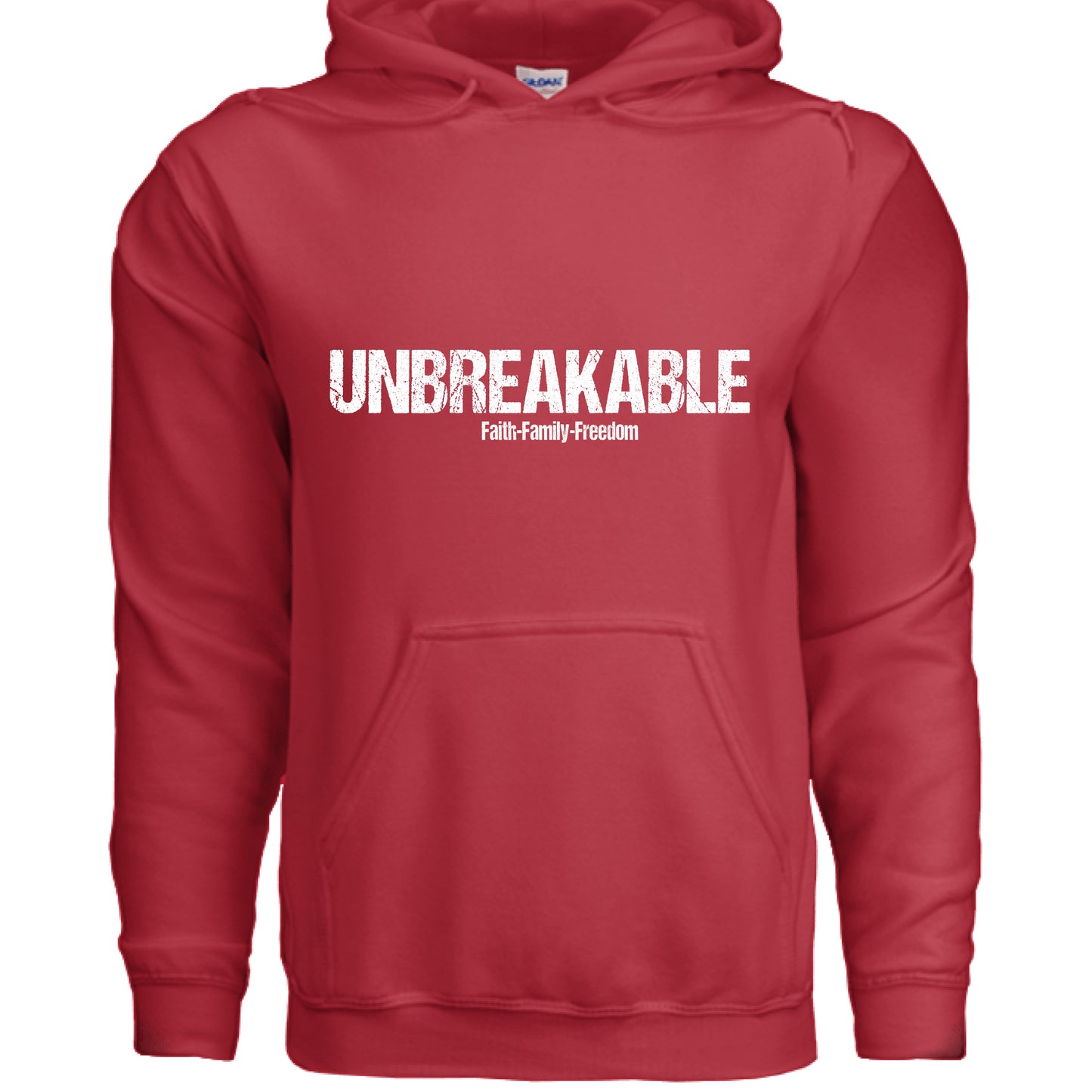 Unbreakable Faith Hoodie Salvation Clothing and Accessories Apparel