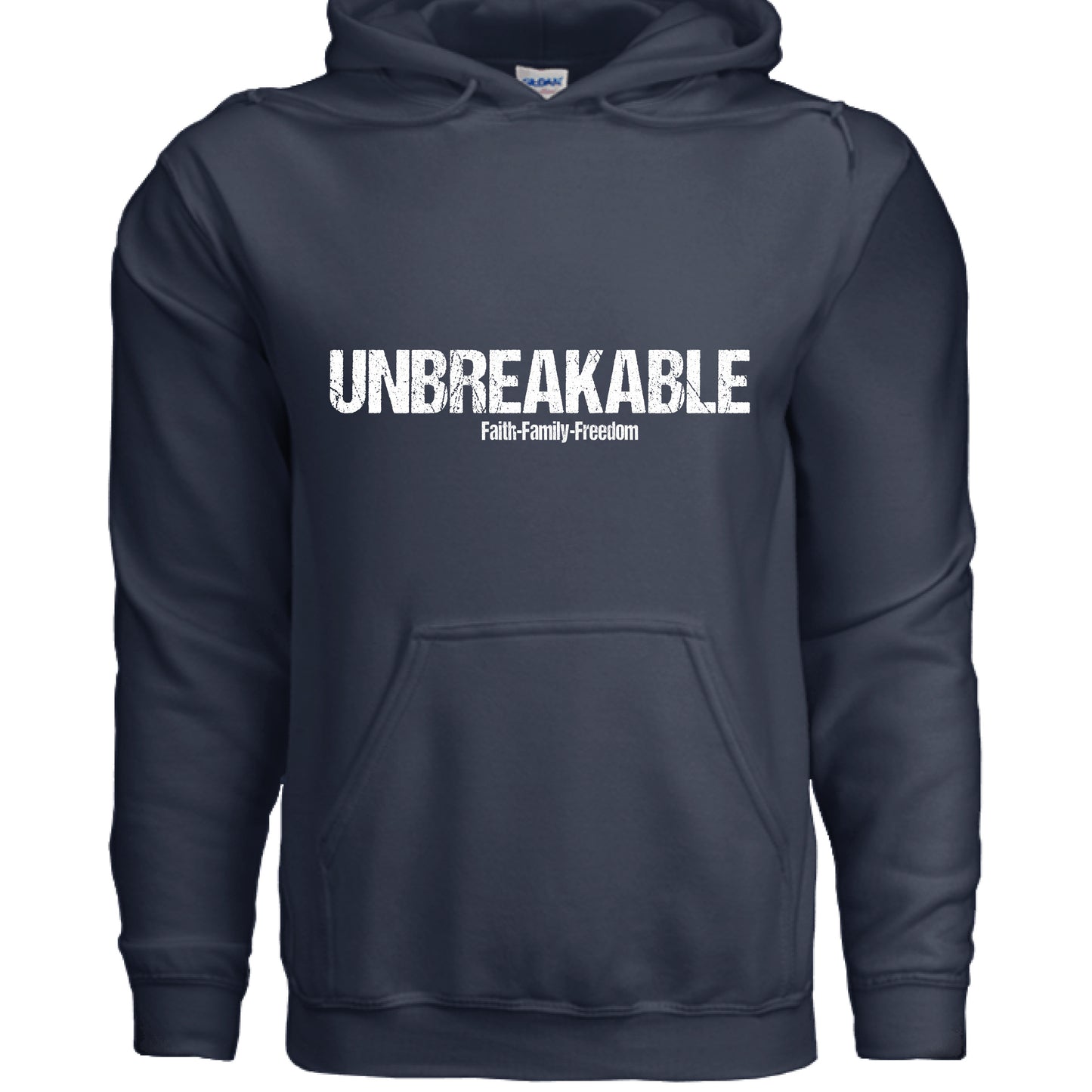 Unbreakable Faith Hoodie Salvation Clothing and Accessories Apparel