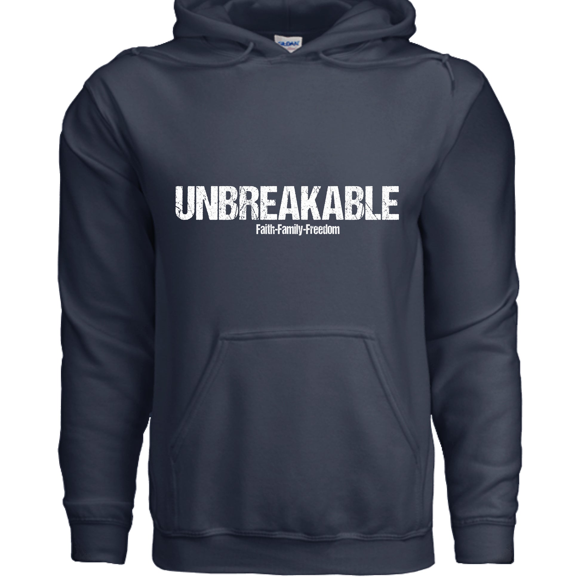 Unbreakable Faith Hoodie Salvation Clothing and Accessories Apparel