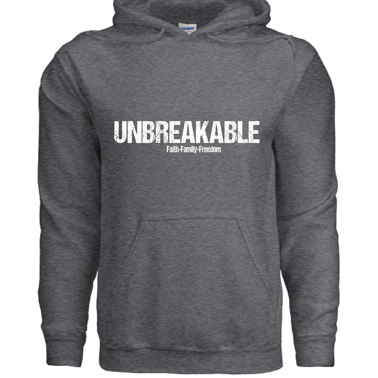 Unbreakable Faith Hoodie Salvation Clothing and Accessories Apparel