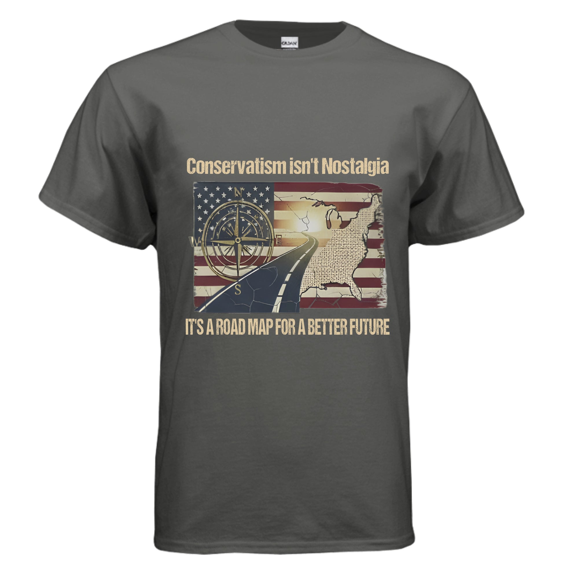 Roadmap for a better future Patriot T-Shirt (Charlie Kirk Inspired) Salvation Clothing and Accessories Apparel