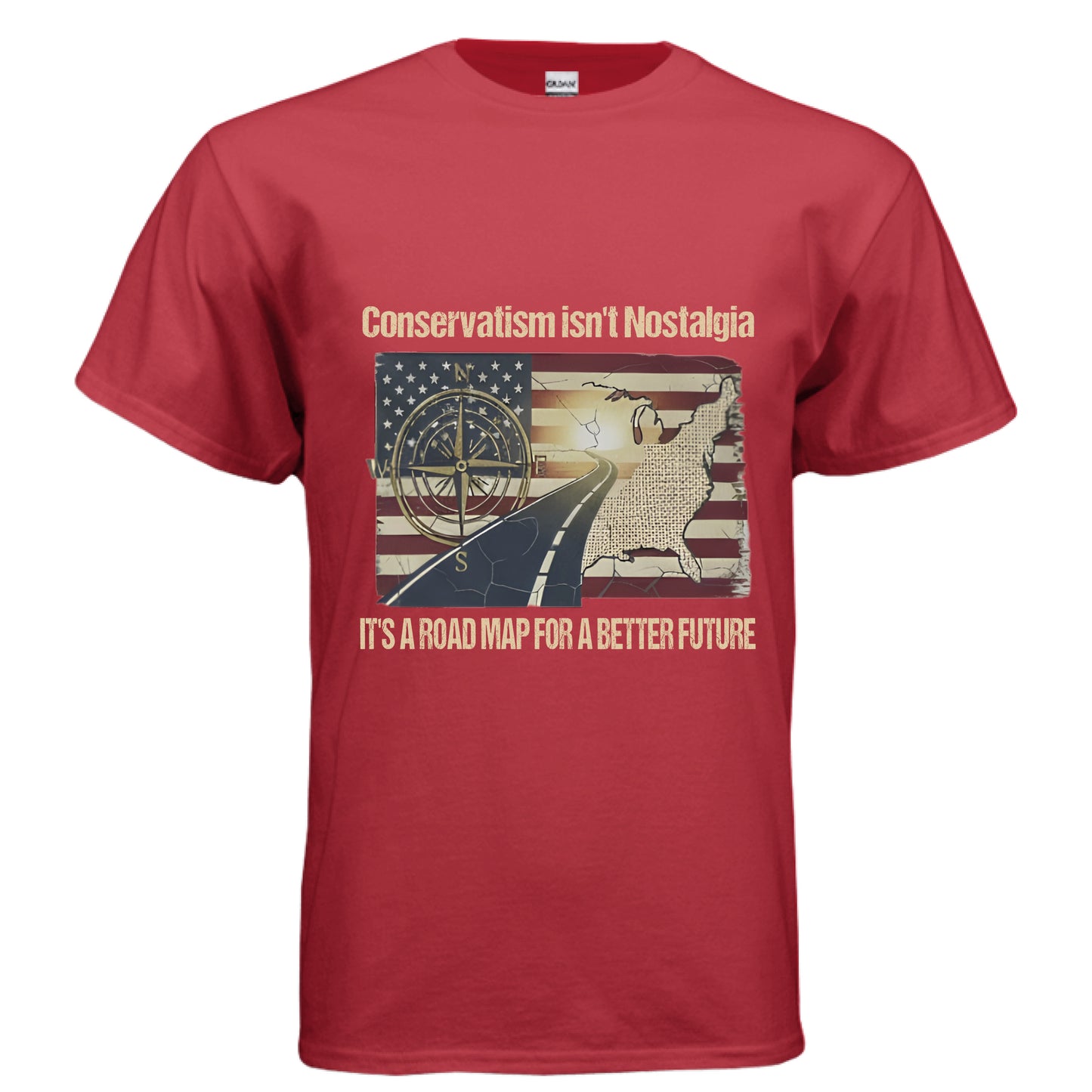 Roadmap for a better future Patriot T-Shirt (Charlie Kirk Inspired) Salvation Clothing and Accessories Apparel