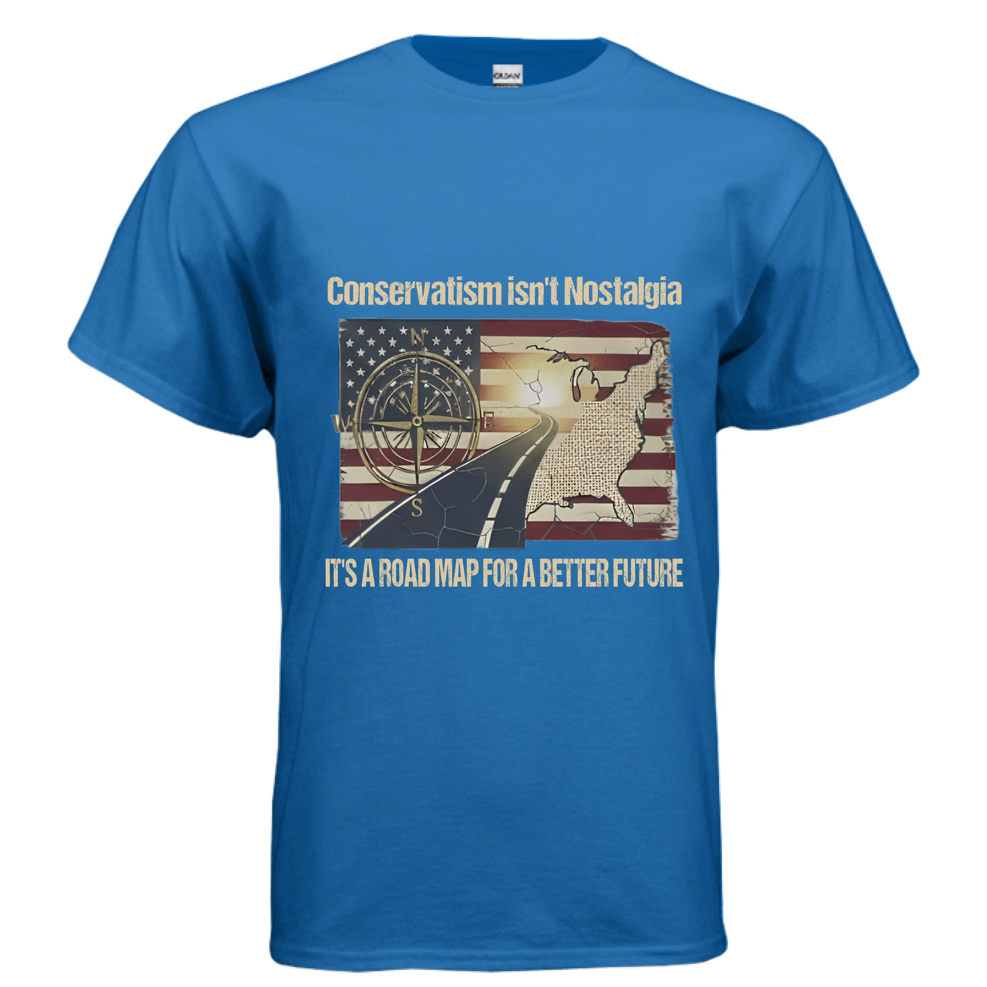 Roadmap for a better future Patriot T-Shirt (Charlie Kirk Inspired) Salvation Clothing and Accessories Apparel