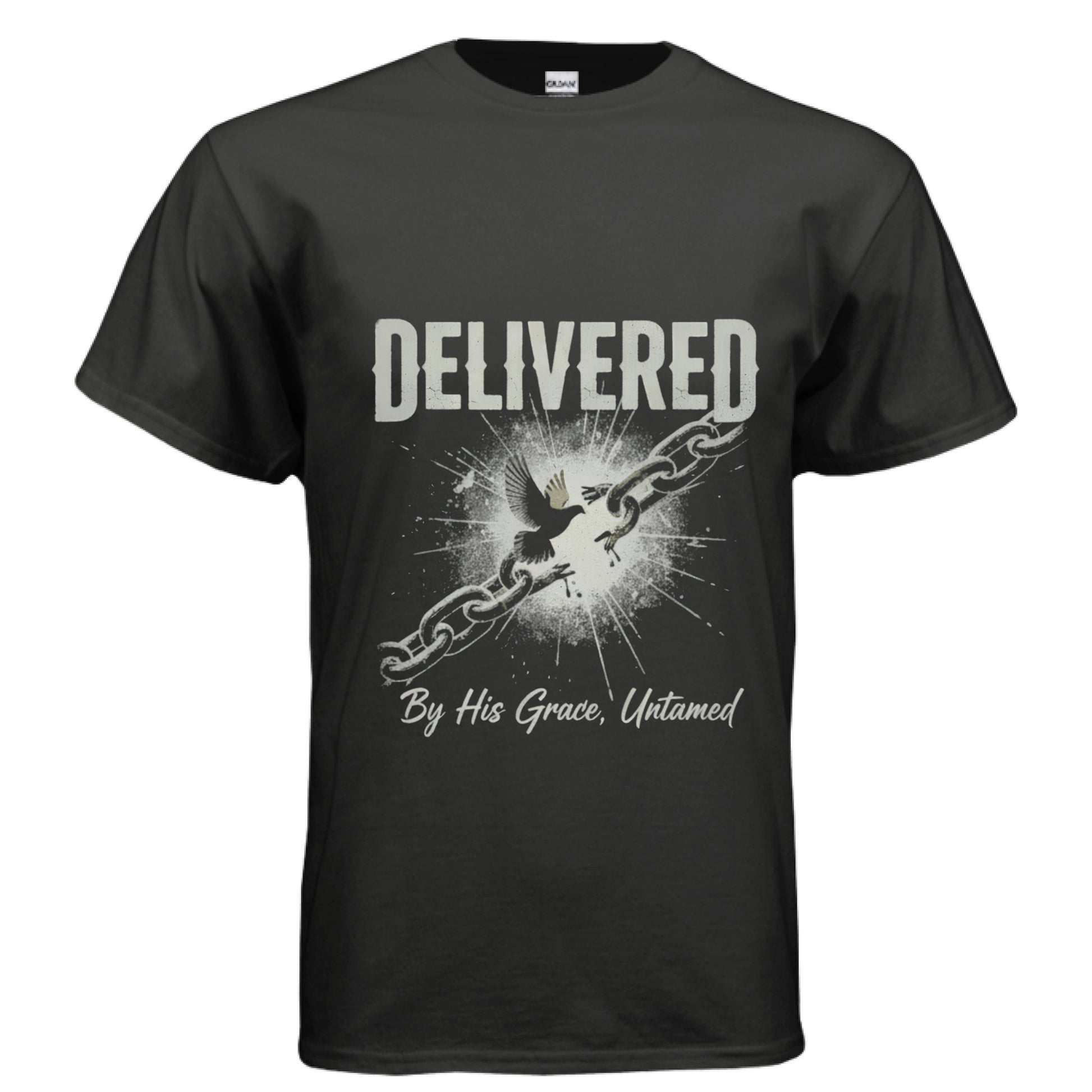 Delivered Faith T-Shirt BLACK Salvation Clothing and Accessories Apparel