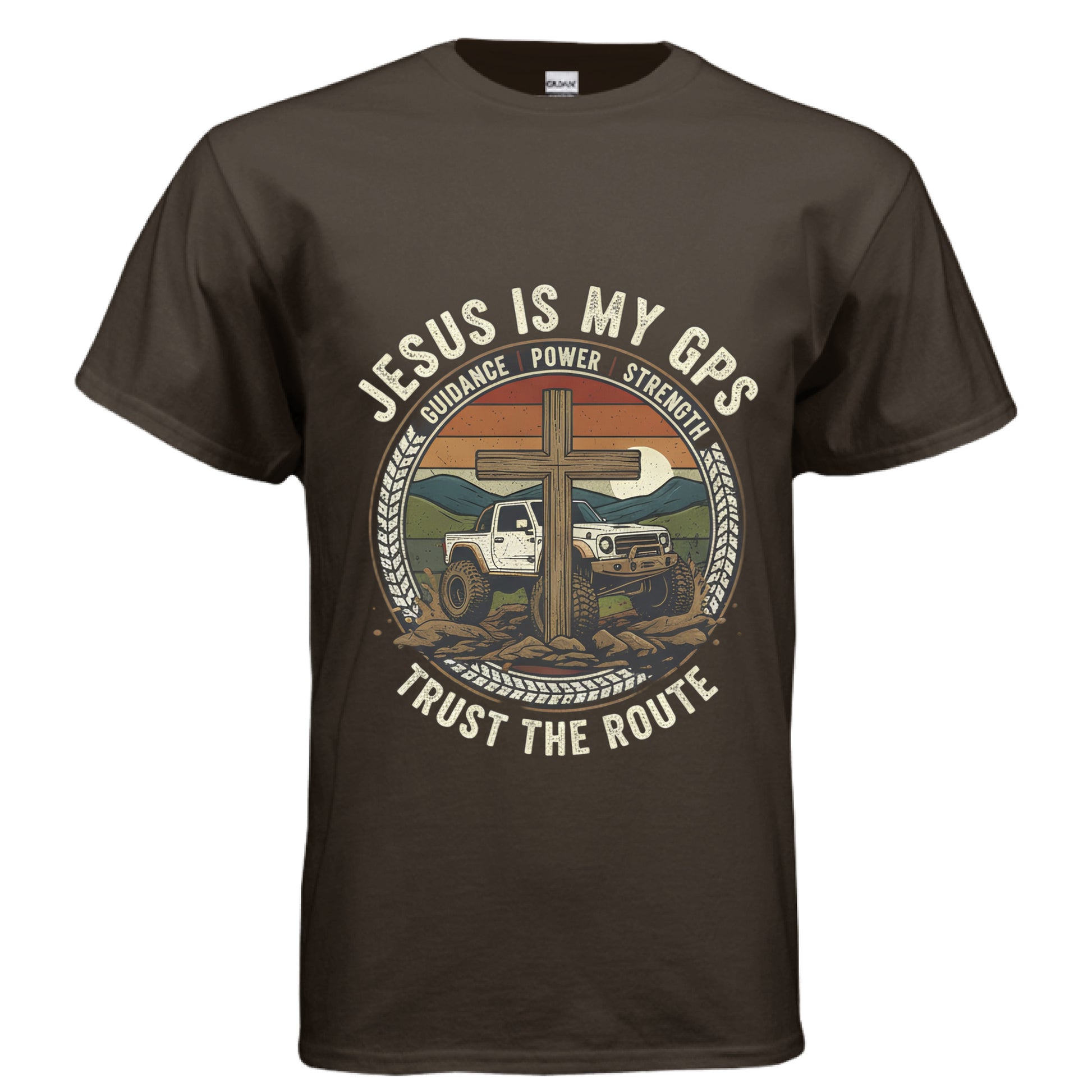 Jesus is my GPS Faith T-Shirt Salvation Clothing and Accessories Apparel