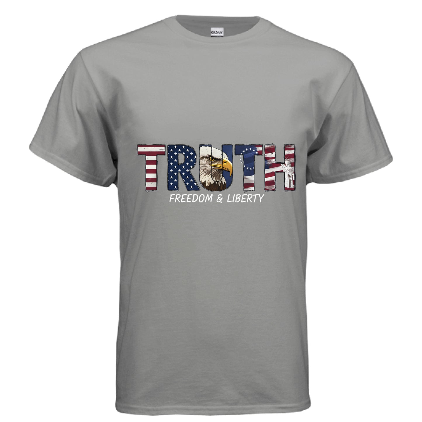 Truth Patriot T-Shirt GRAVEL Salvation Clothing and Accessories Apparel