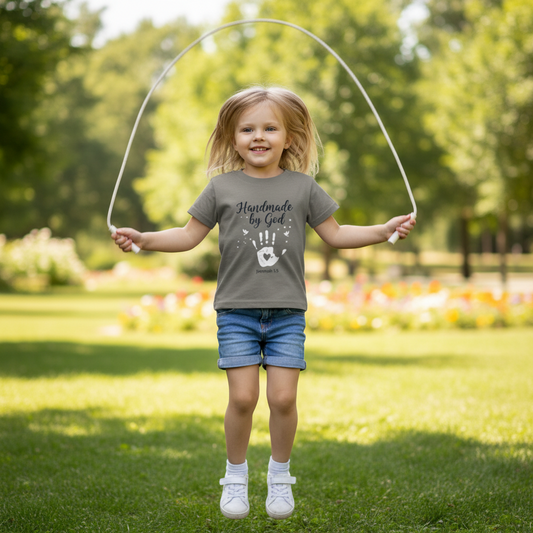 Handmade Jeremiah 1:5 Christian Girls Toddler T-Shirt Salvation Clothing and Accessories Apparel