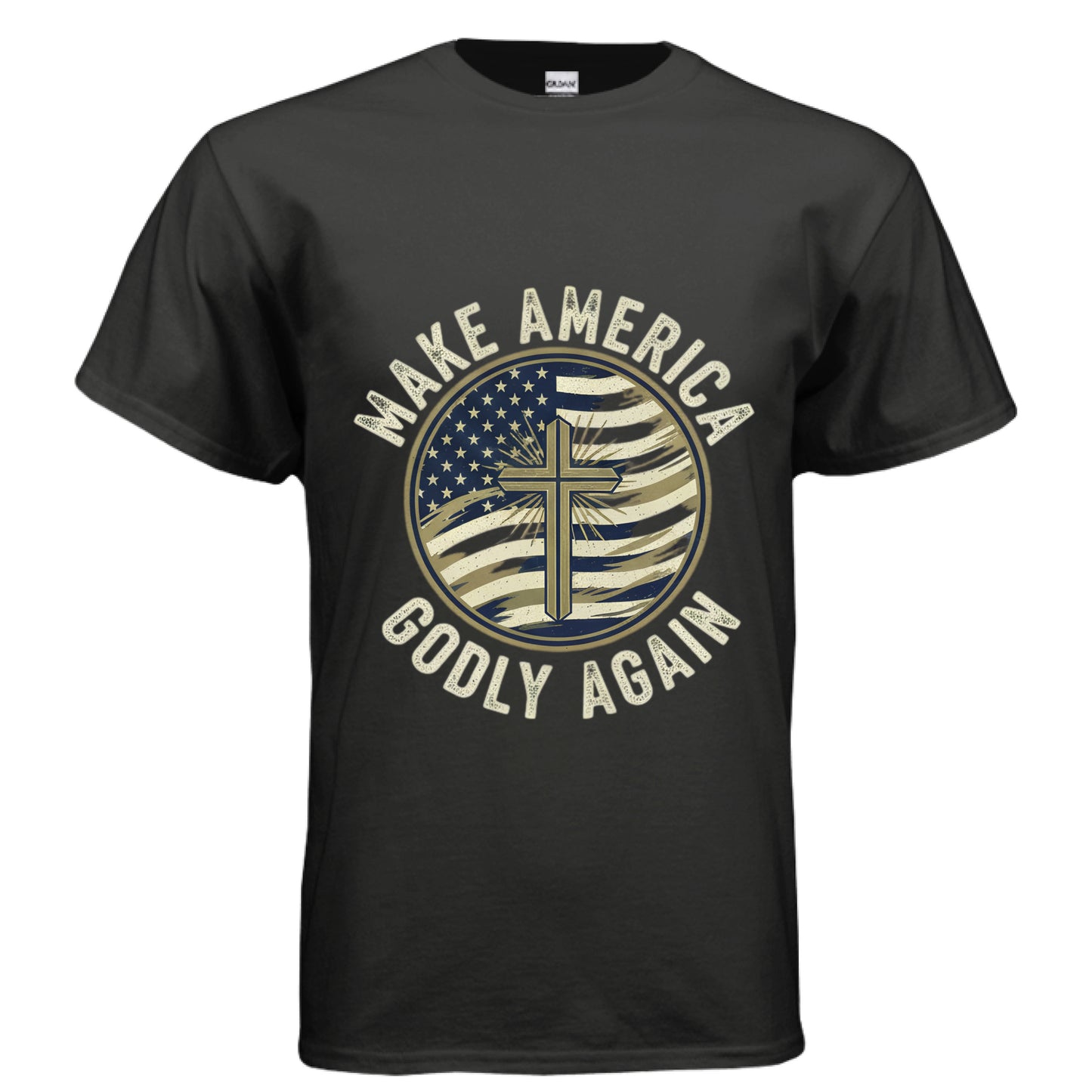 Make America Godly Again MAGA Faith T-Shirt BLACK Salvation Clothing and Accessories Apparel