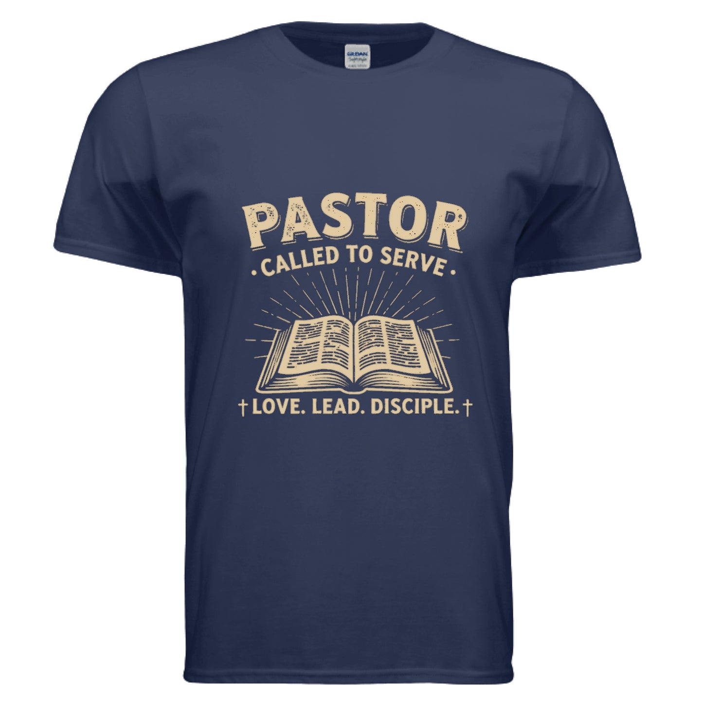 Pastor-Called to Serve Faith T-Shirt METRO BLUE Salvation Clothing and Accessories Apparel